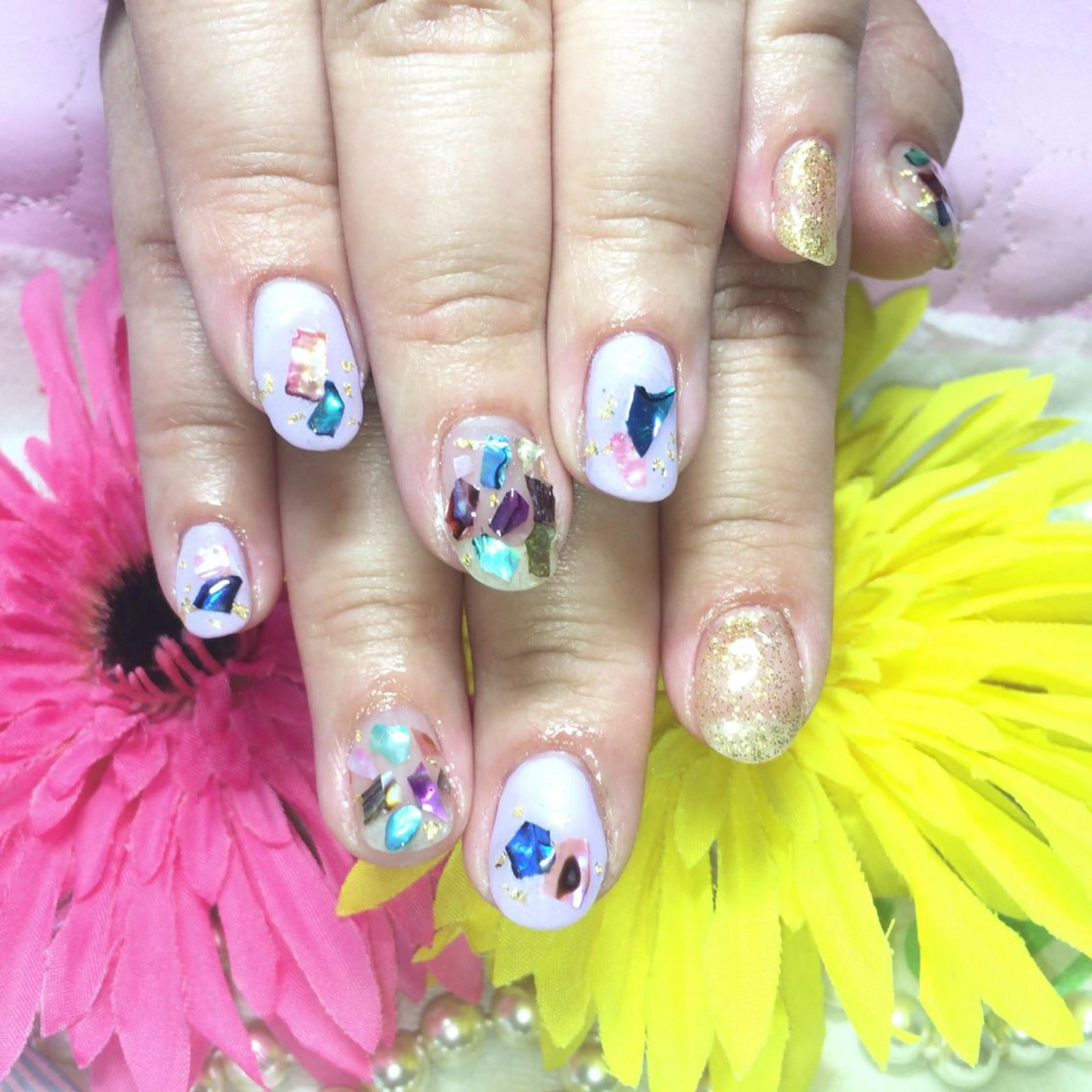 ネイル パープル ハンドネイル ハンドケア ネイルサロン HARRYS所属・ネイル・脱毛サロン HARRYSのエステ・リラクイメージ