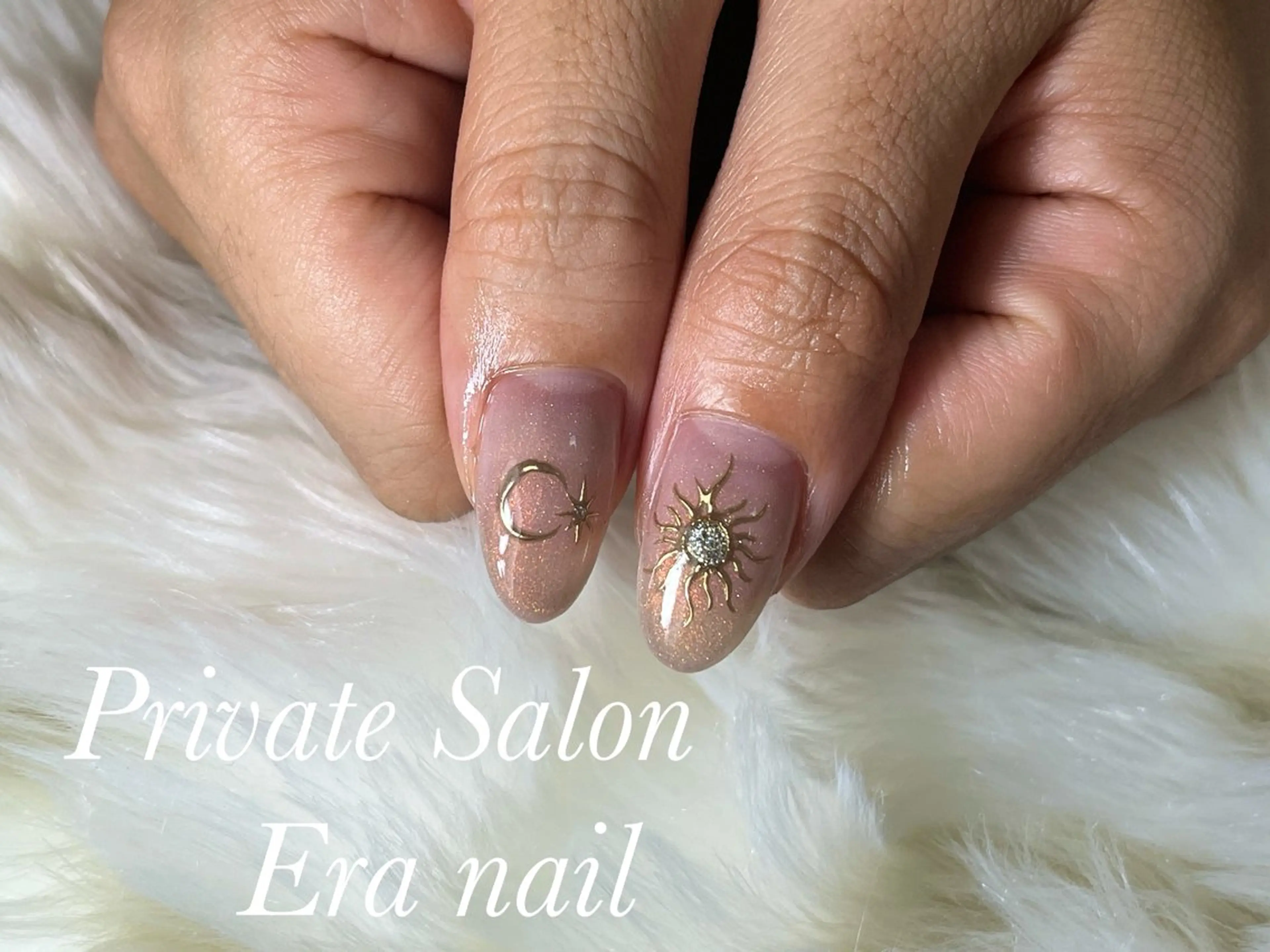 ネイル アートネイル ミラーネイル Era nailのネイルデザイン