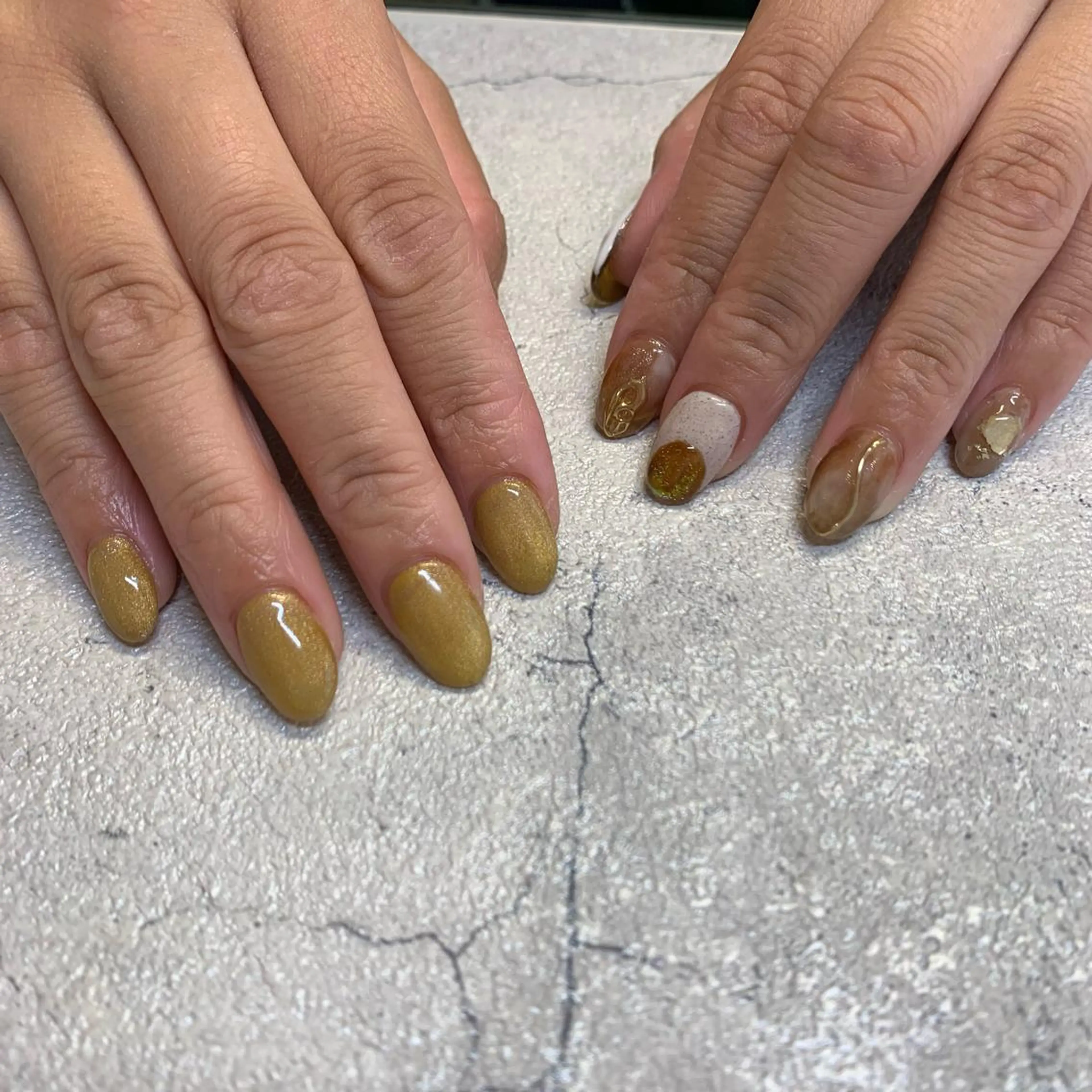 ネイル ハンドネイル Aimer Ciel エメシエル大宮ネイルのネイルデザイン