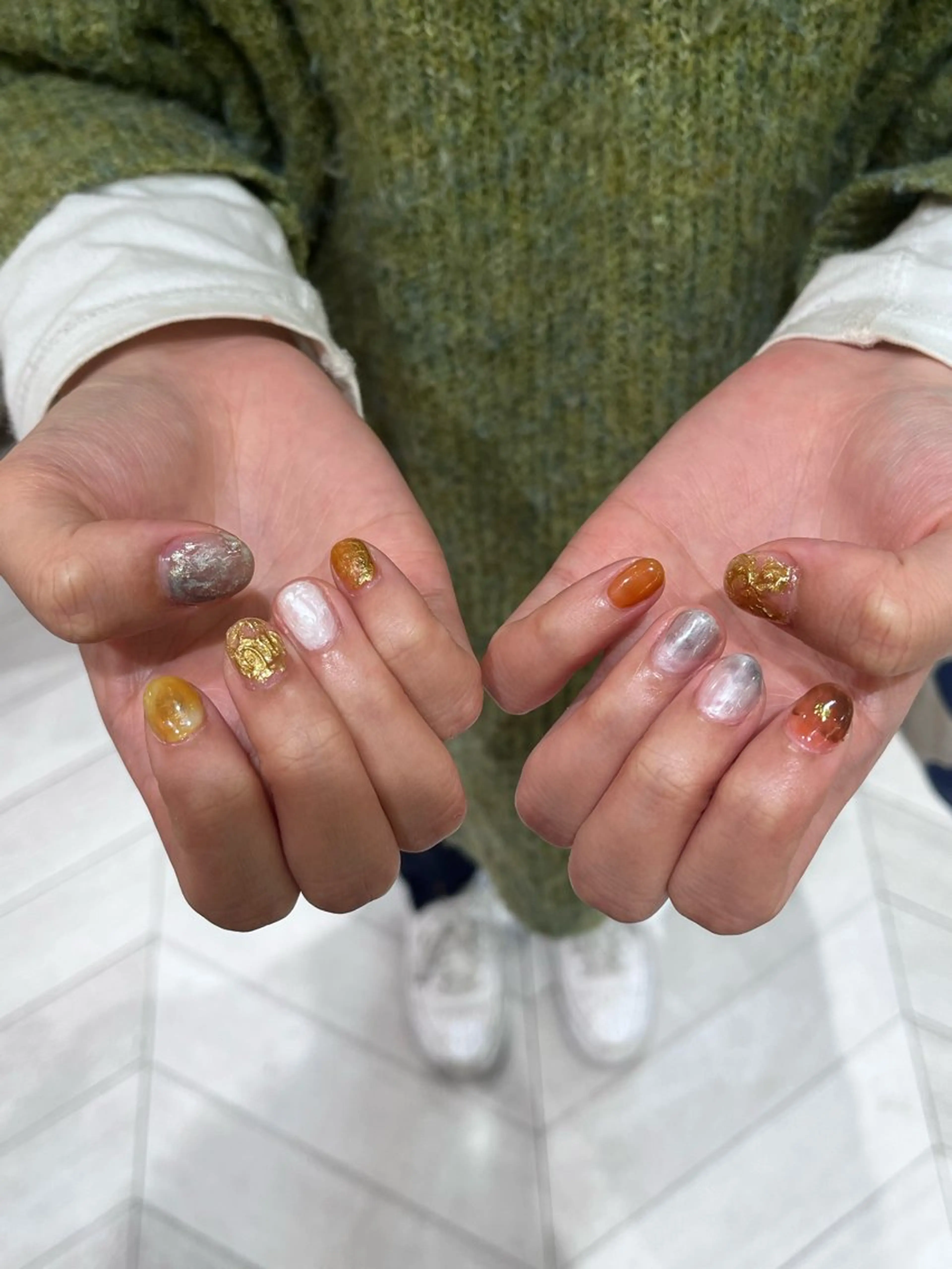 ネイル ハンドネイル ∴Sanae. ∴ トータルビューティーのネイルデザイン