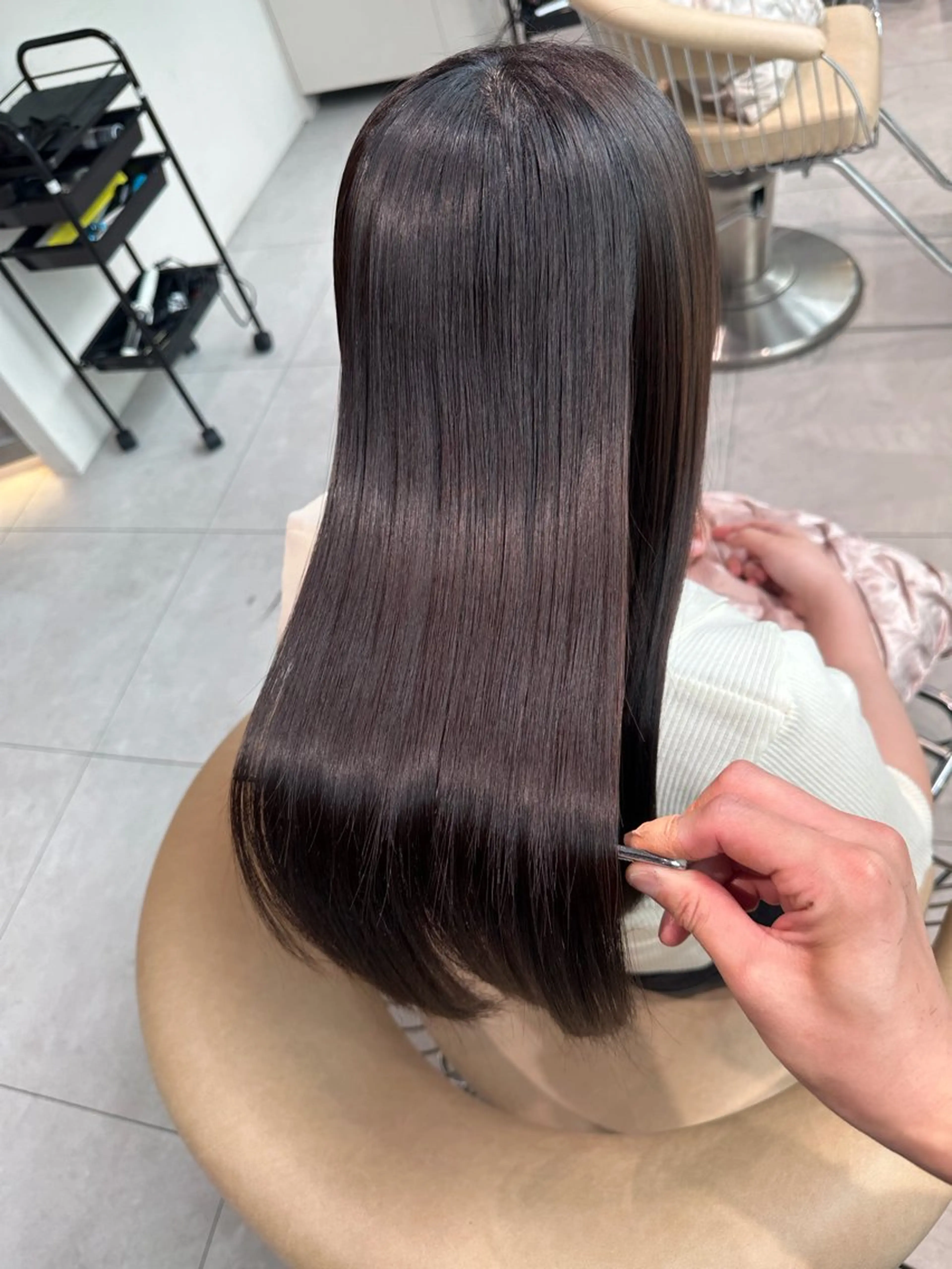 ロング カラー カット ヘアカラー 縮毛矯正 トリートメント 🌈Hiroki🌈 福岡の愛され美容師のヘアスタイル