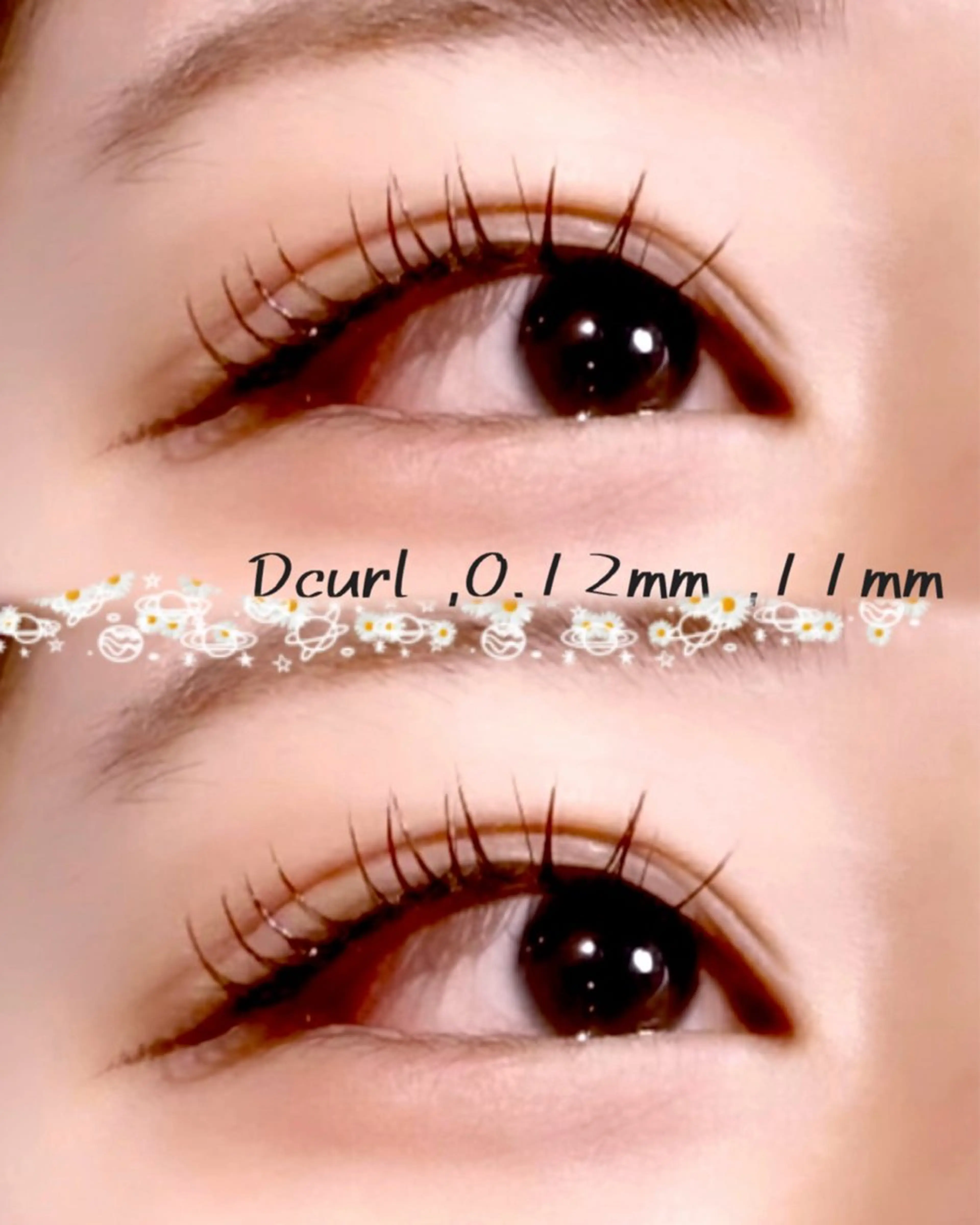 マツエク・マツパ 成田 美翔のマツエク・マツパデザイン