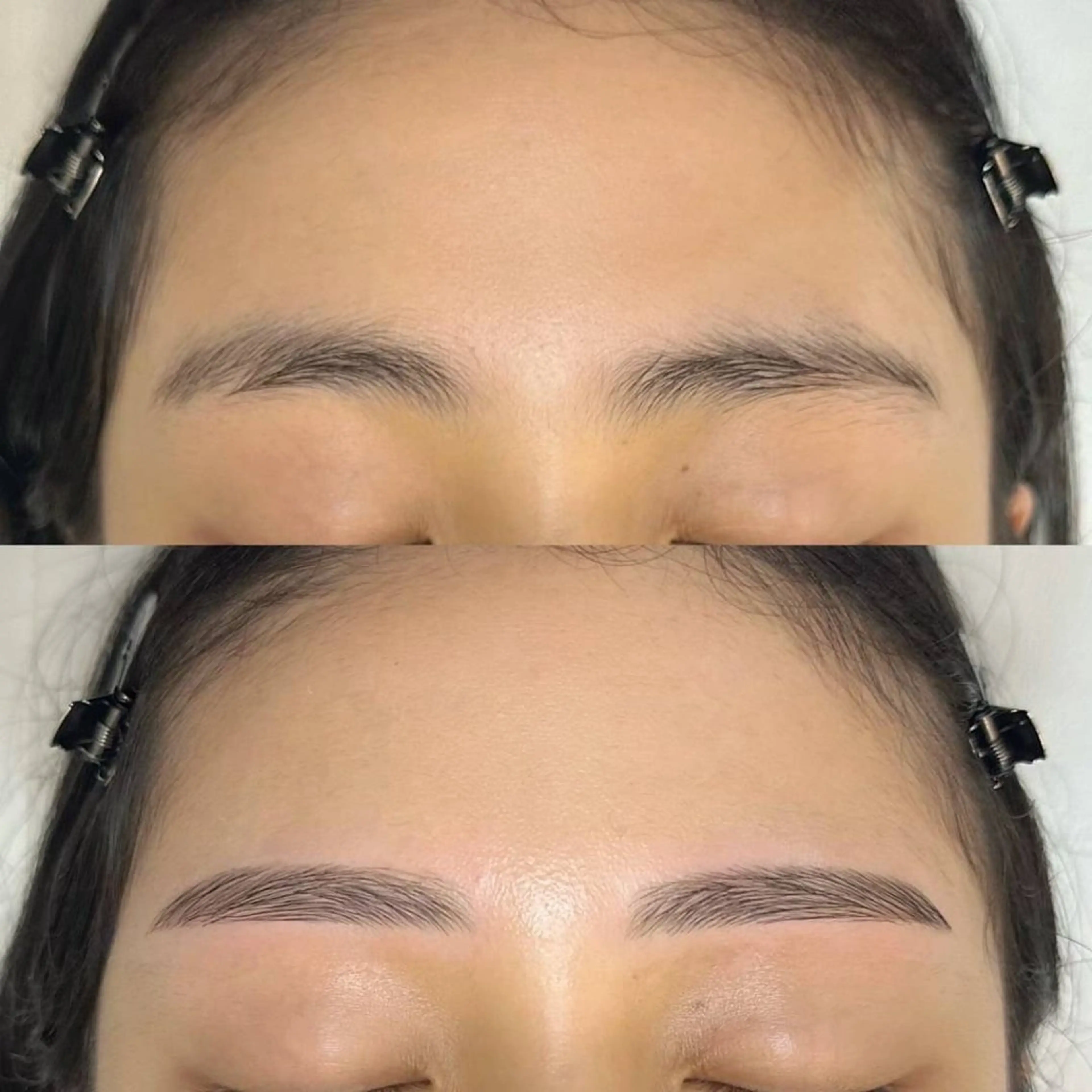 【SETメニュー】眉毛ワックス脱毛＋フェイスWAX(おでこorフェイスライン)の写真