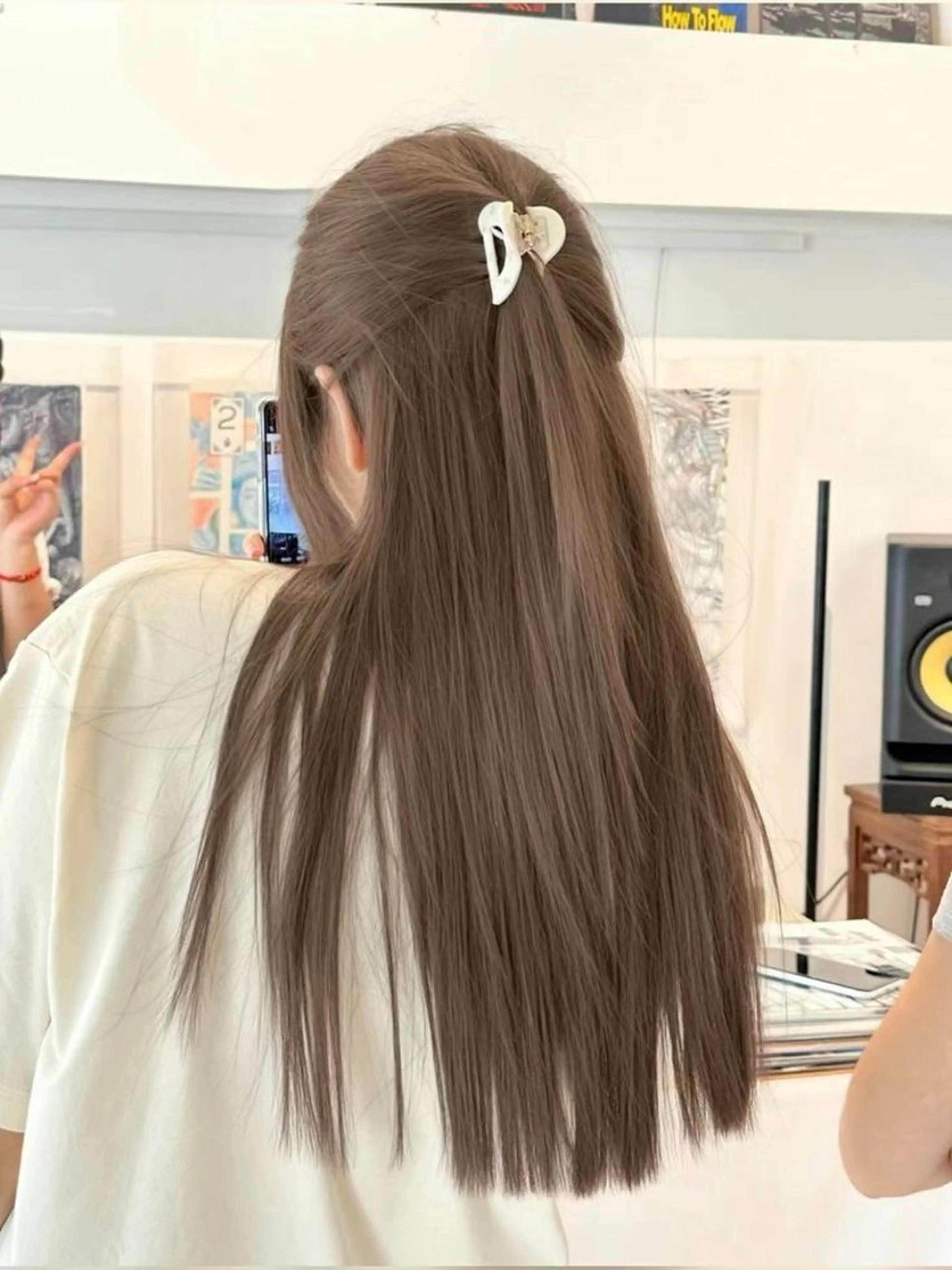 カラー パーマ ヘアアレンジ メンズ カット 縮毛矯正 トリートメント ヘッドスパ ヘアセット 🥯縮毛/レイヤー/ ベージュヘア🥯のヘアスタイル