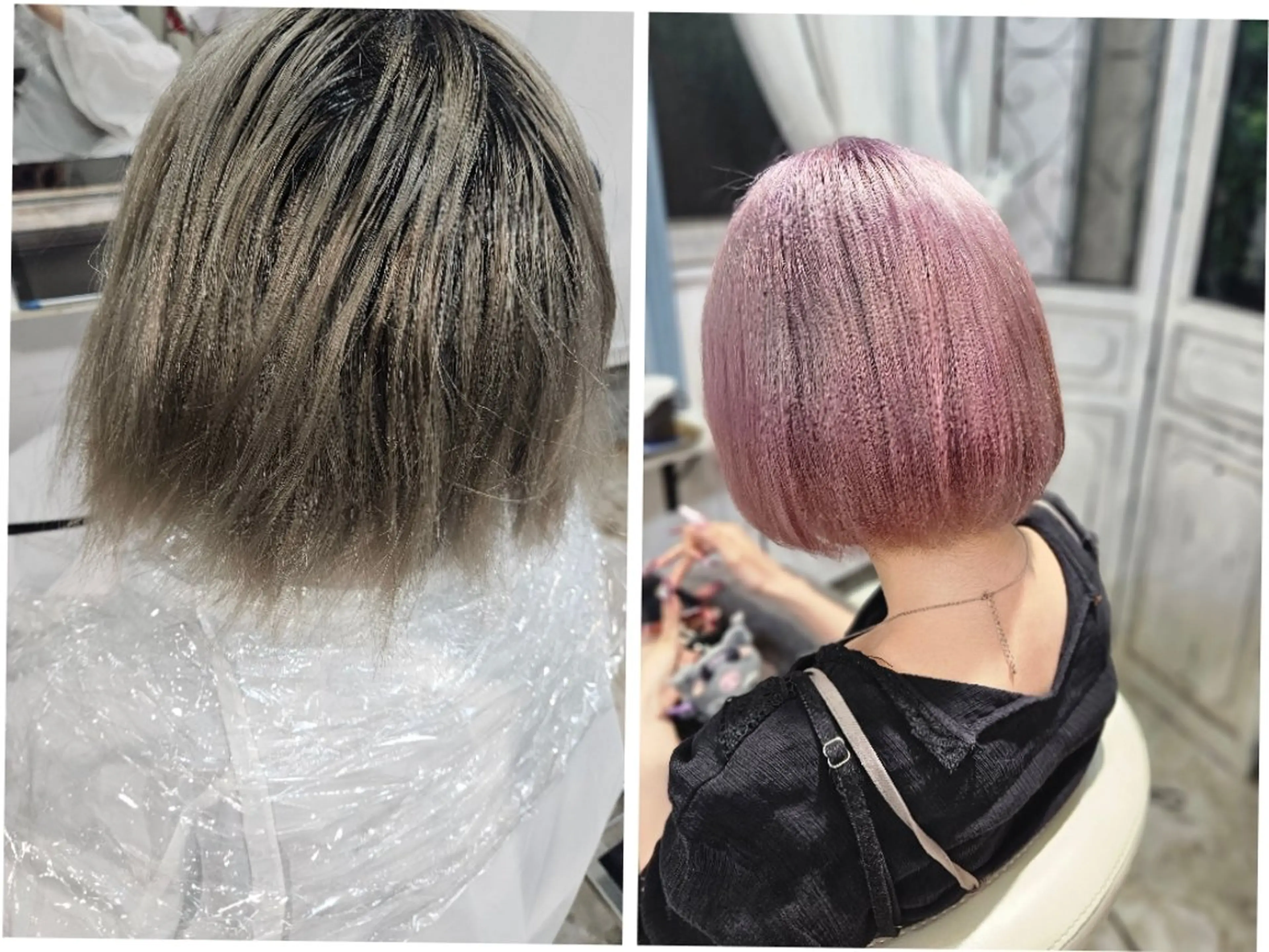カラー ピンクカラー ヘアカラー Coppe pan所属・熊野 タイソンのヘアスタイル