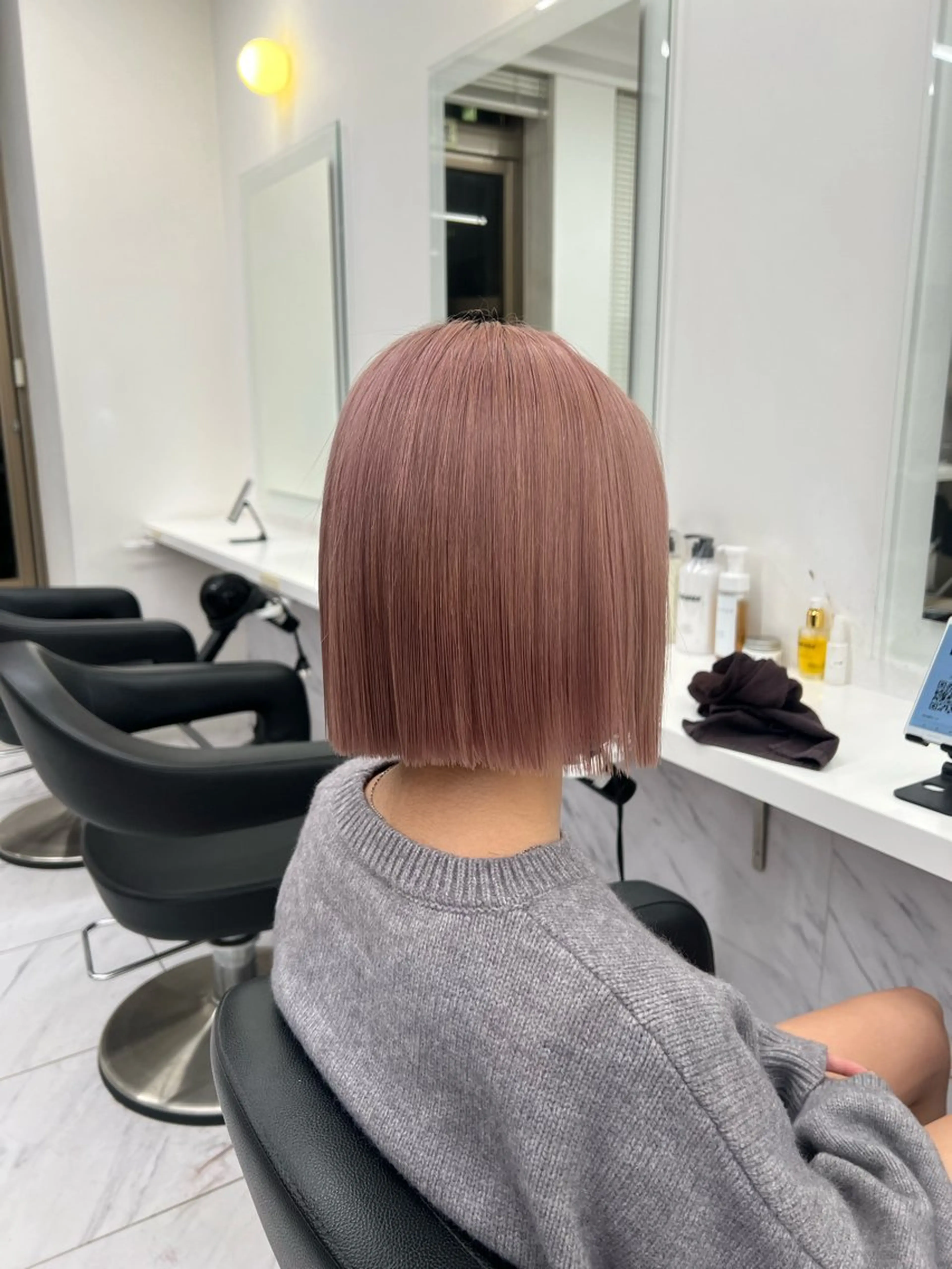 ショート カラー パーマ メンズ カット ヘアカラー 韓国レイヤーカット /REIのヘアスタイル