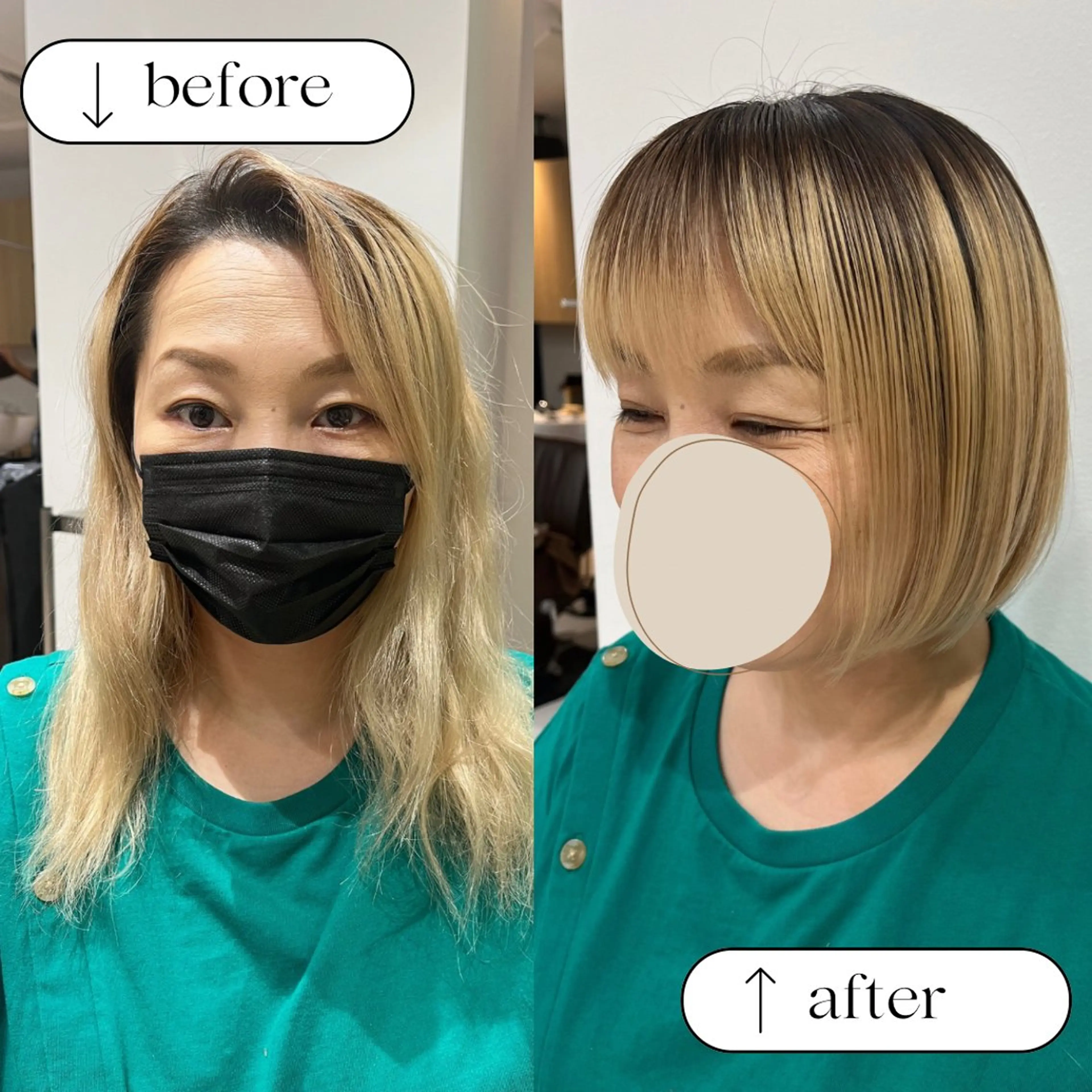 ショート 小顔カット 小顔似合わせカット/ レイヤー/mai‪のヘアスタイル