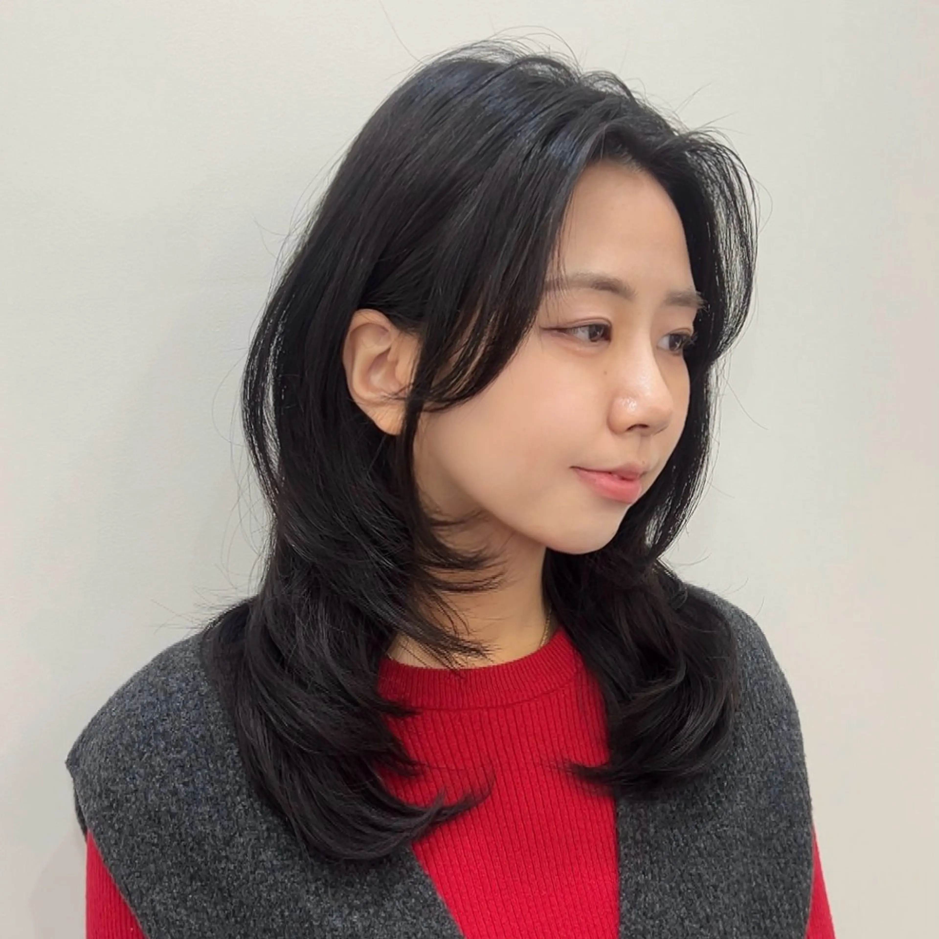 パーマ コテ巻き風パーマ 専門店　モモのヘアスタイル