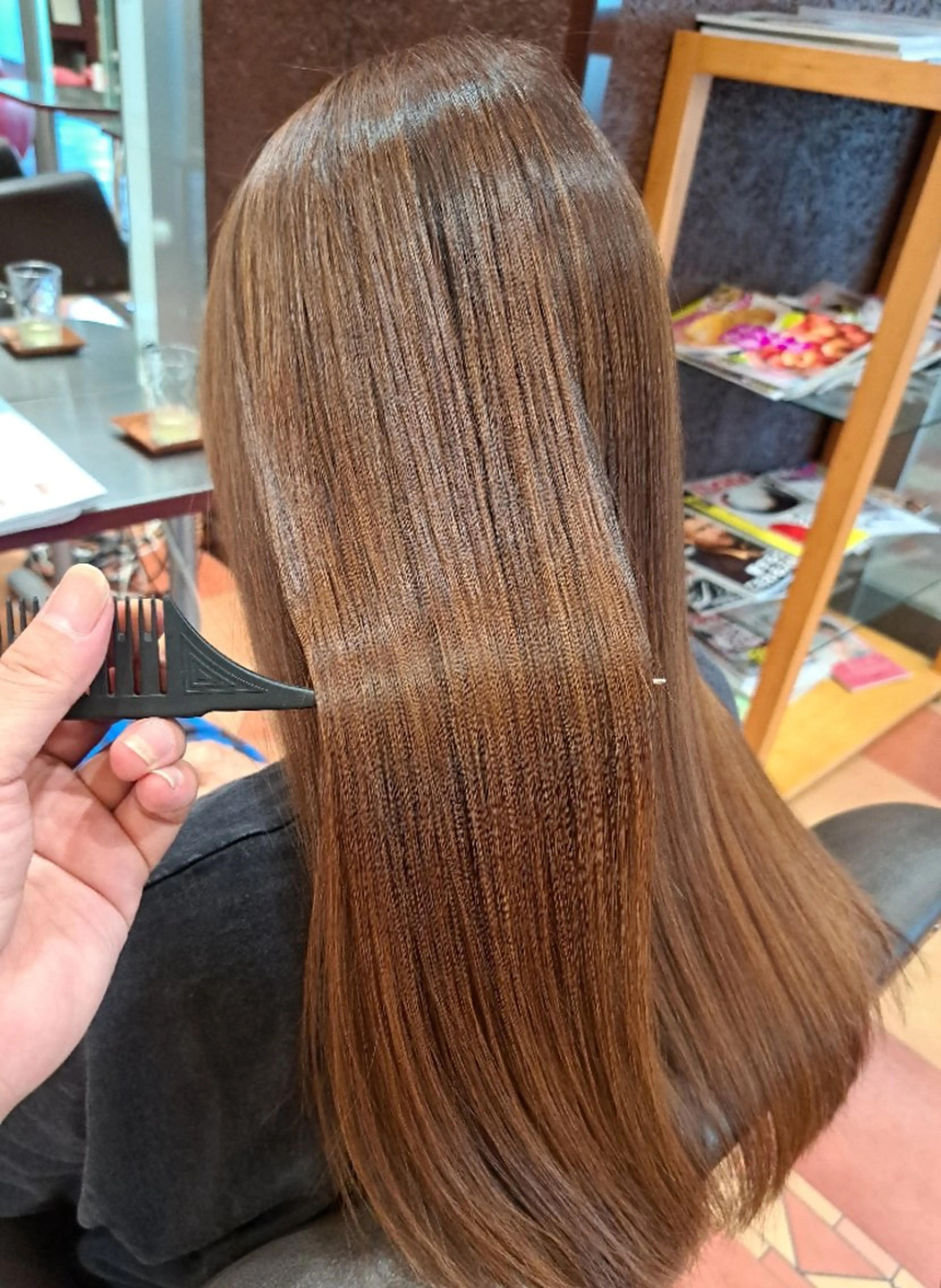 ロング 髪質改善 縮毛矯正 トリートメント SHAMPOO BOY所属・山内 泰輝のヘアスタイル