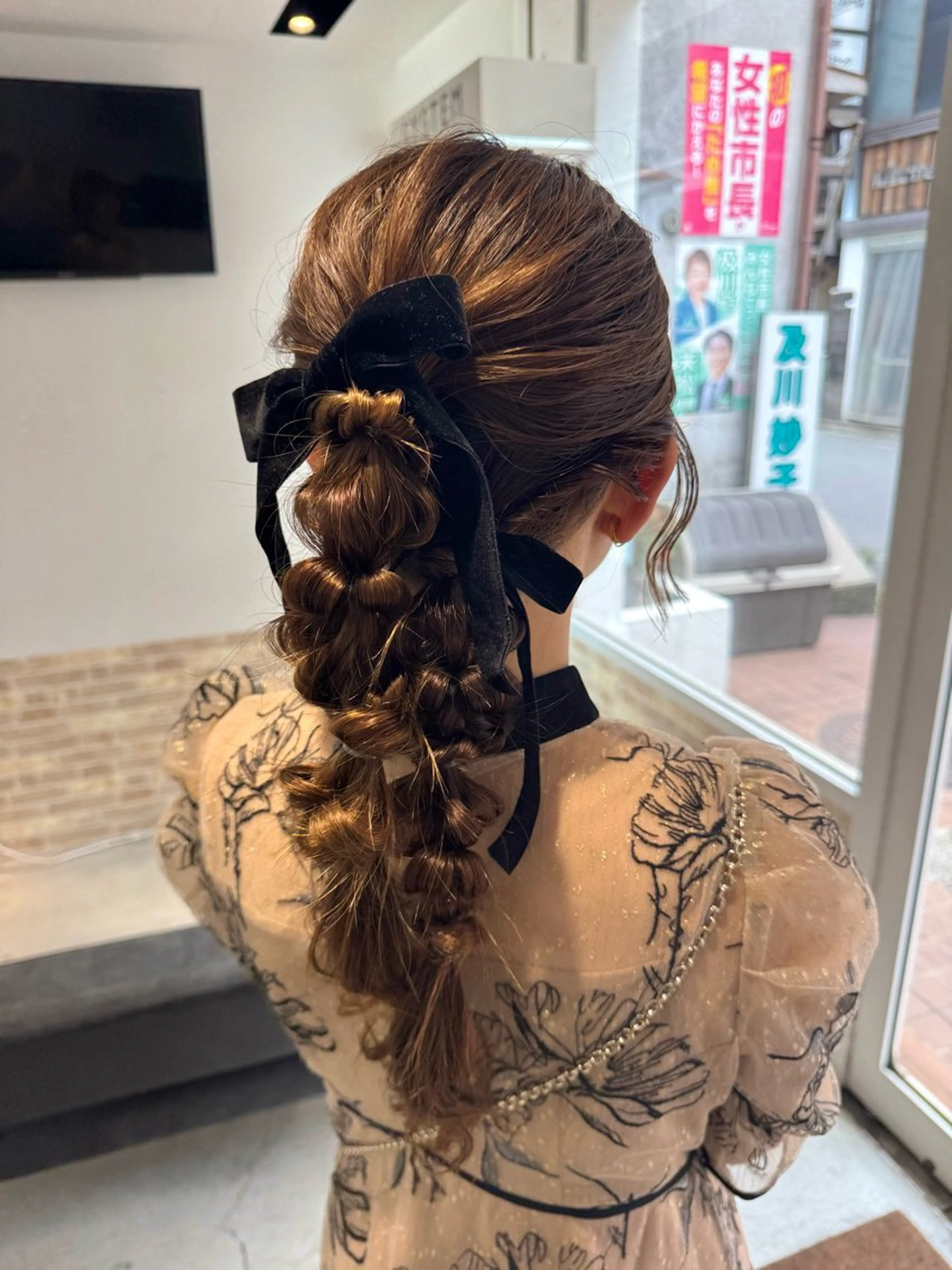 ロング ヘアアレンジ 似合わせカラー 🪞🎀✨️hinaのヘアスタイル