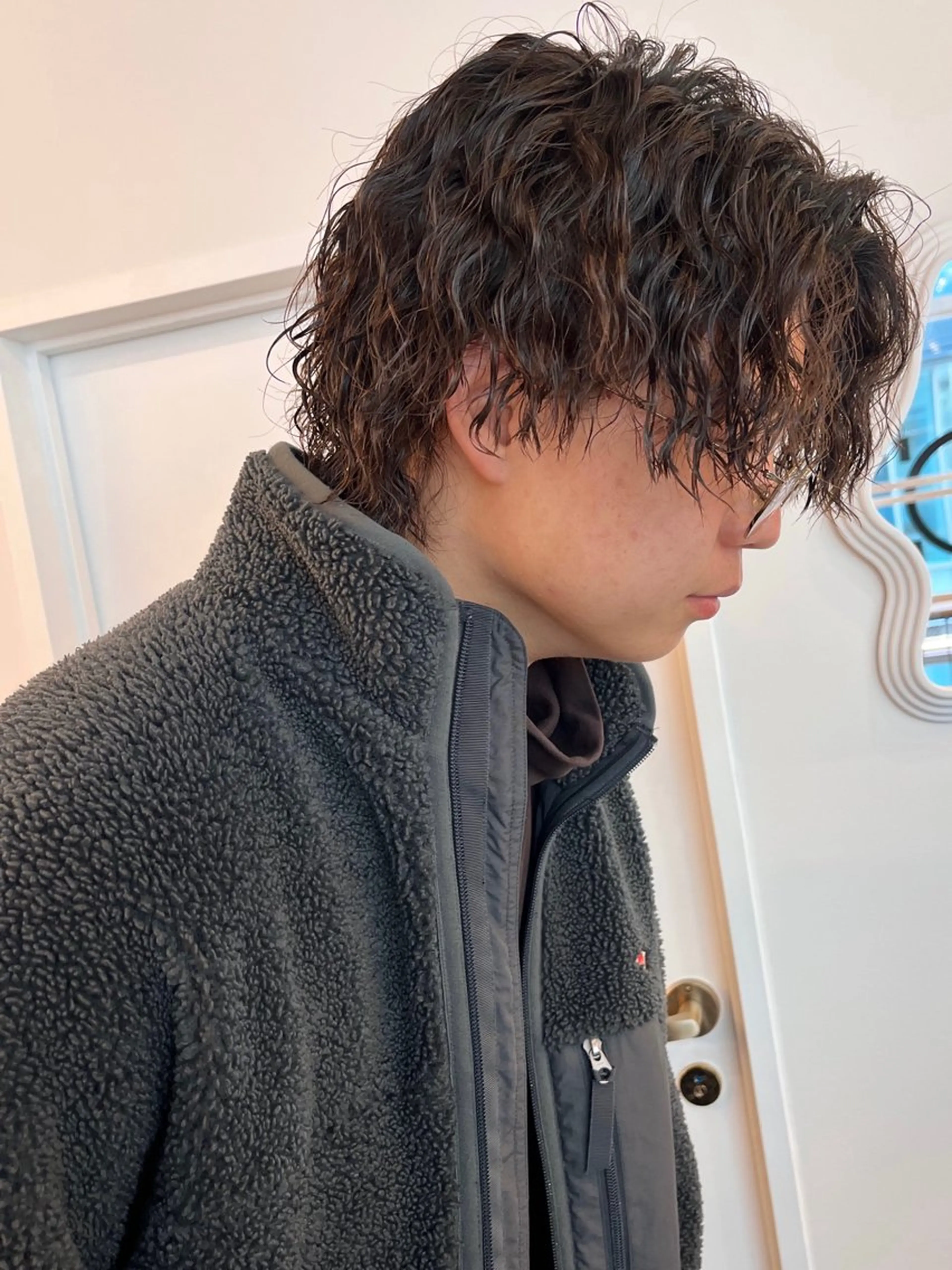 パーマ メンズ メンズパーマ ツイストスパイラルパーマ スパイラルパーマ カット パーマ レイヤーカット/韓国 ヘア/ honokaのヘアスタイル