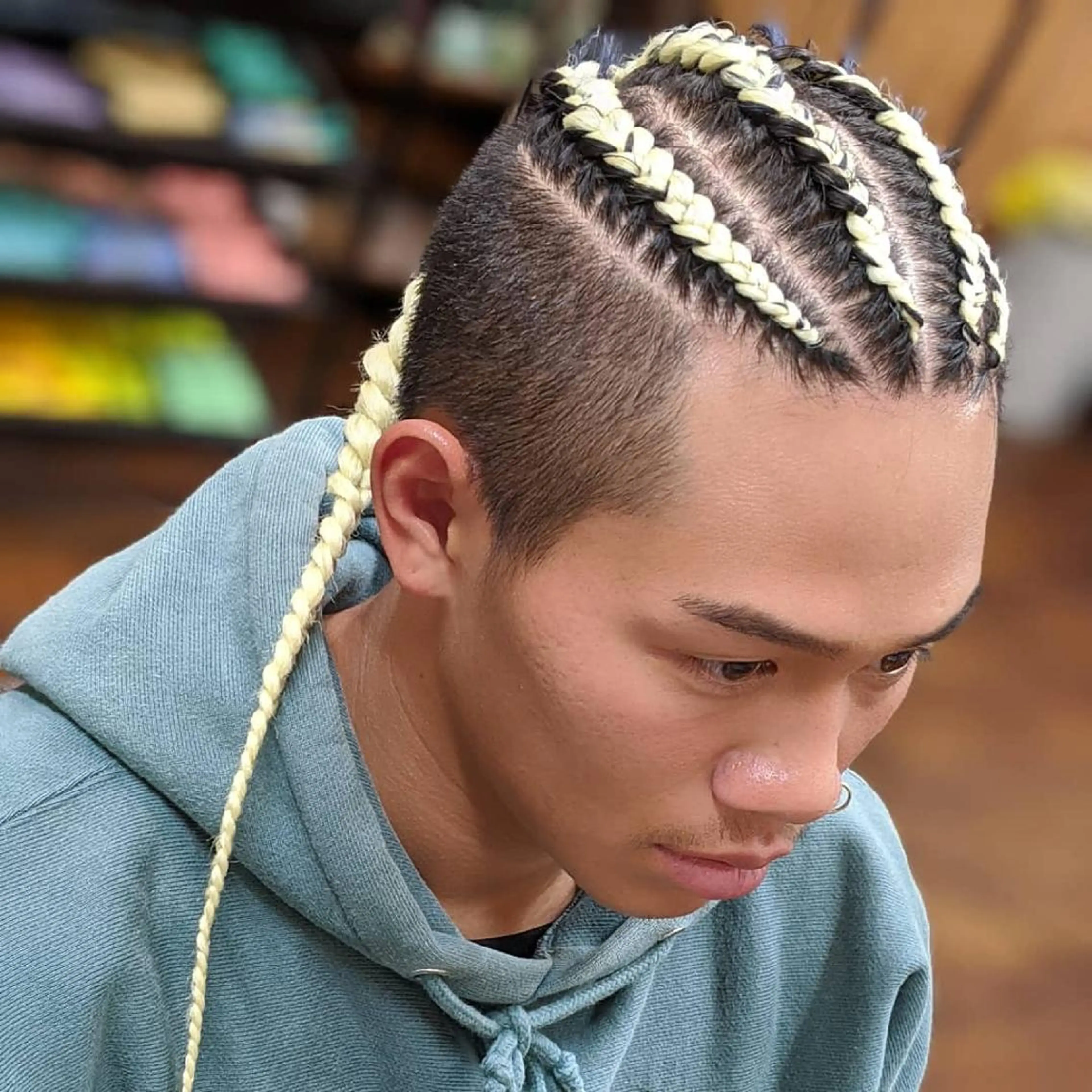 メンズ エクステ scamp ★のヘアスタイル