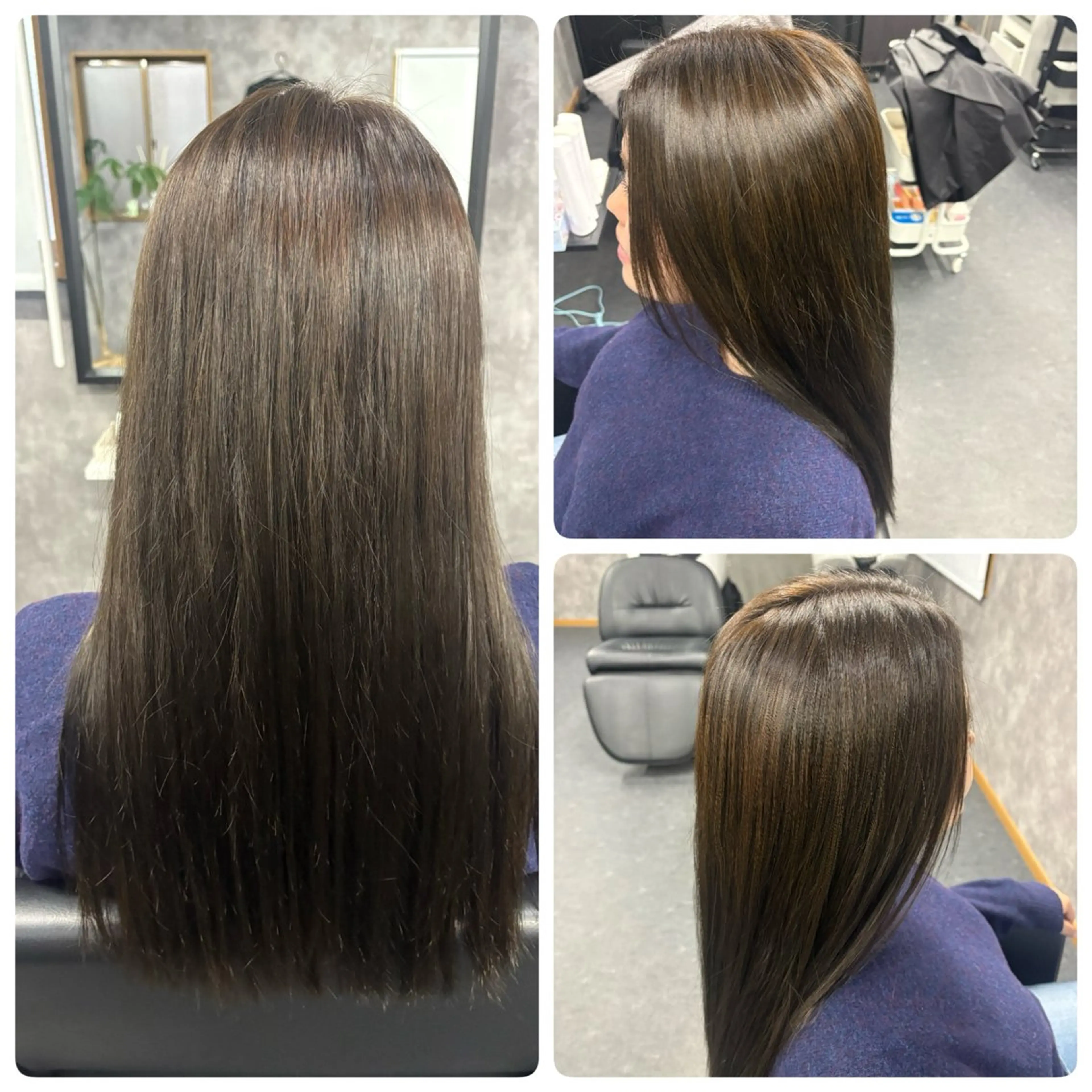 カラー ヘアカラー ヘアーメイクマロン ヘアーメイクマロンのヘアスタイル