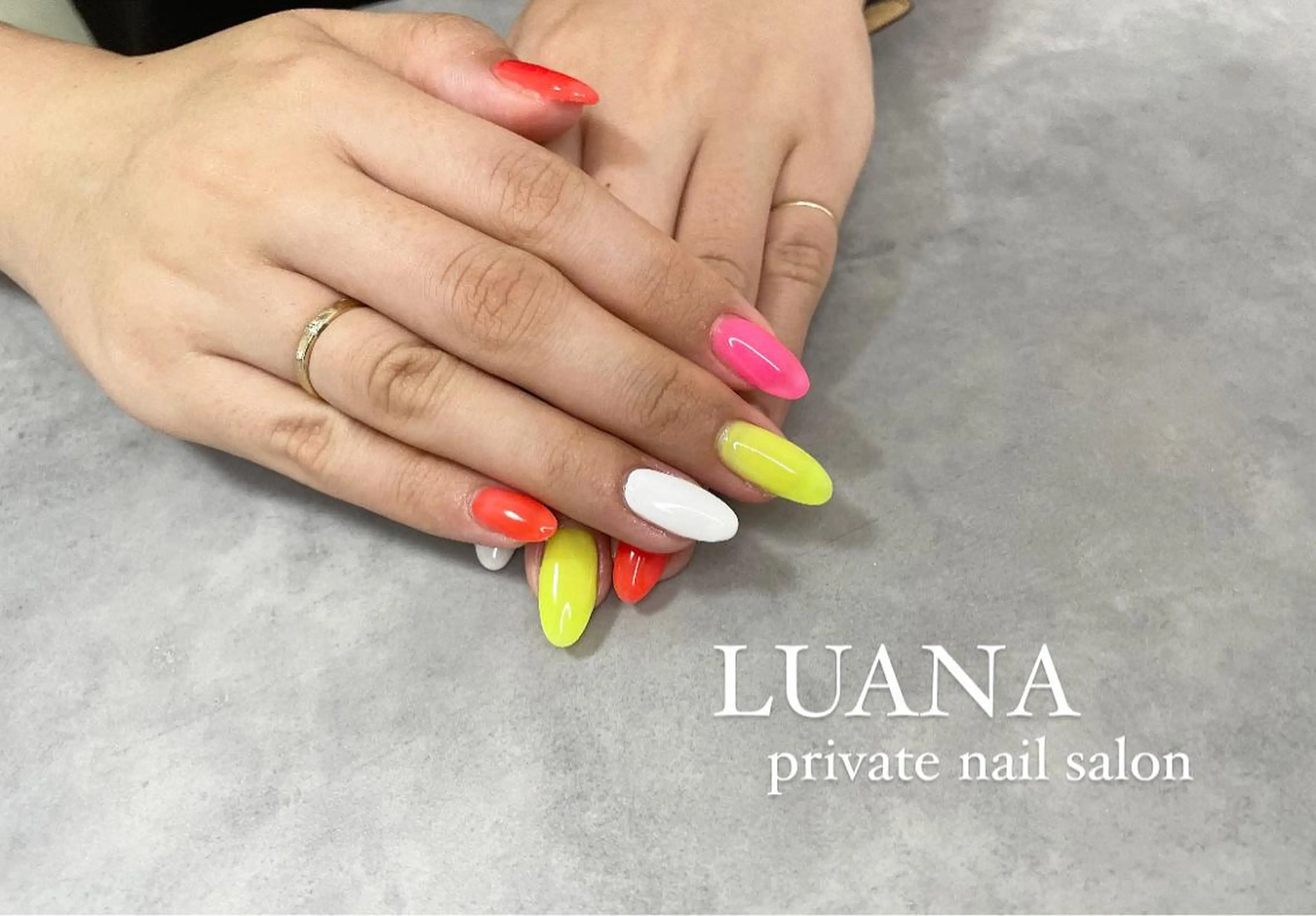 ネイル ハンドネイル ルアナ プライベートサロンのネイルデザイン