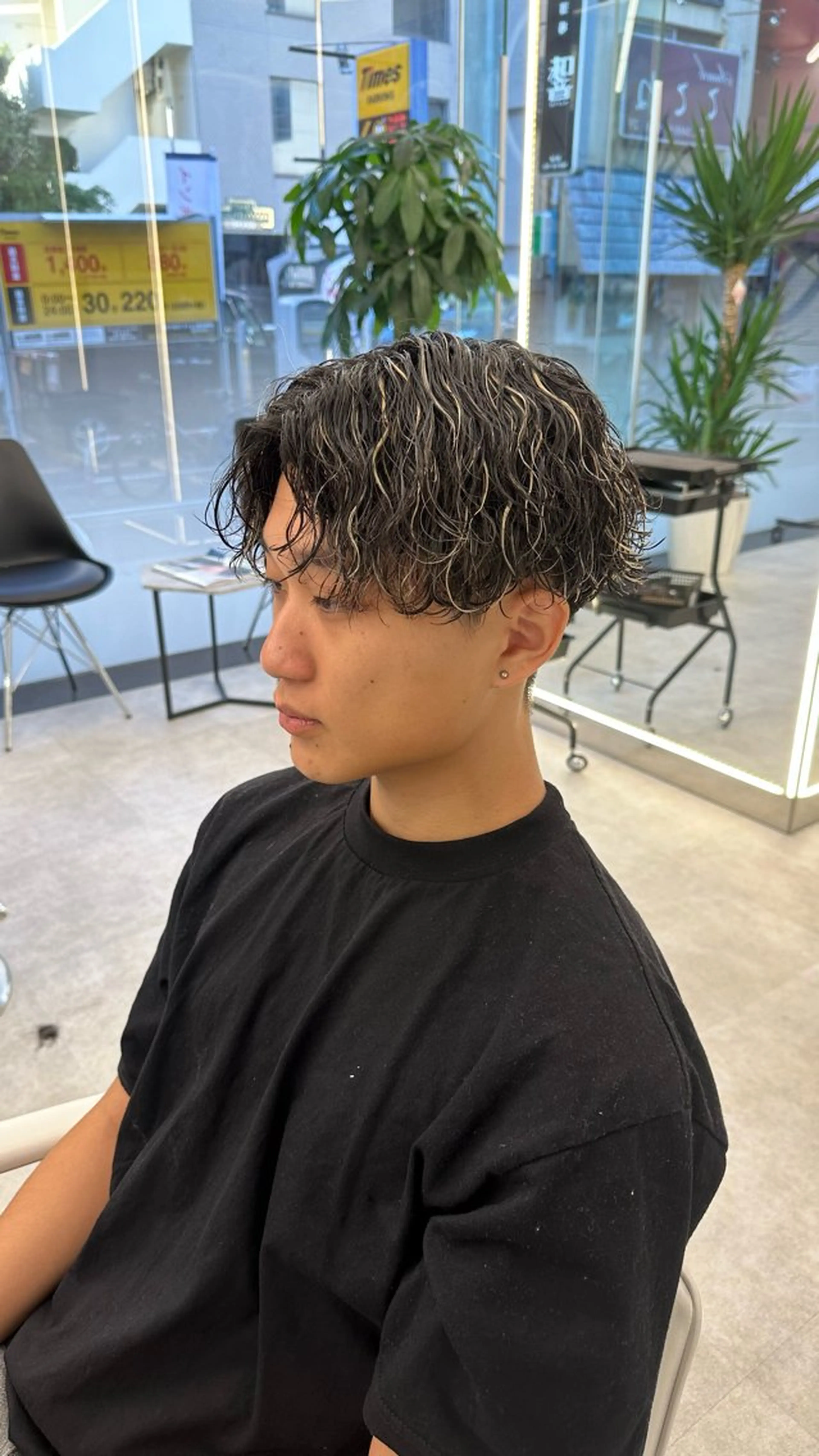 ショート パーマ メンズ パーマ職人 渡邊　優雅のヘアスタイル