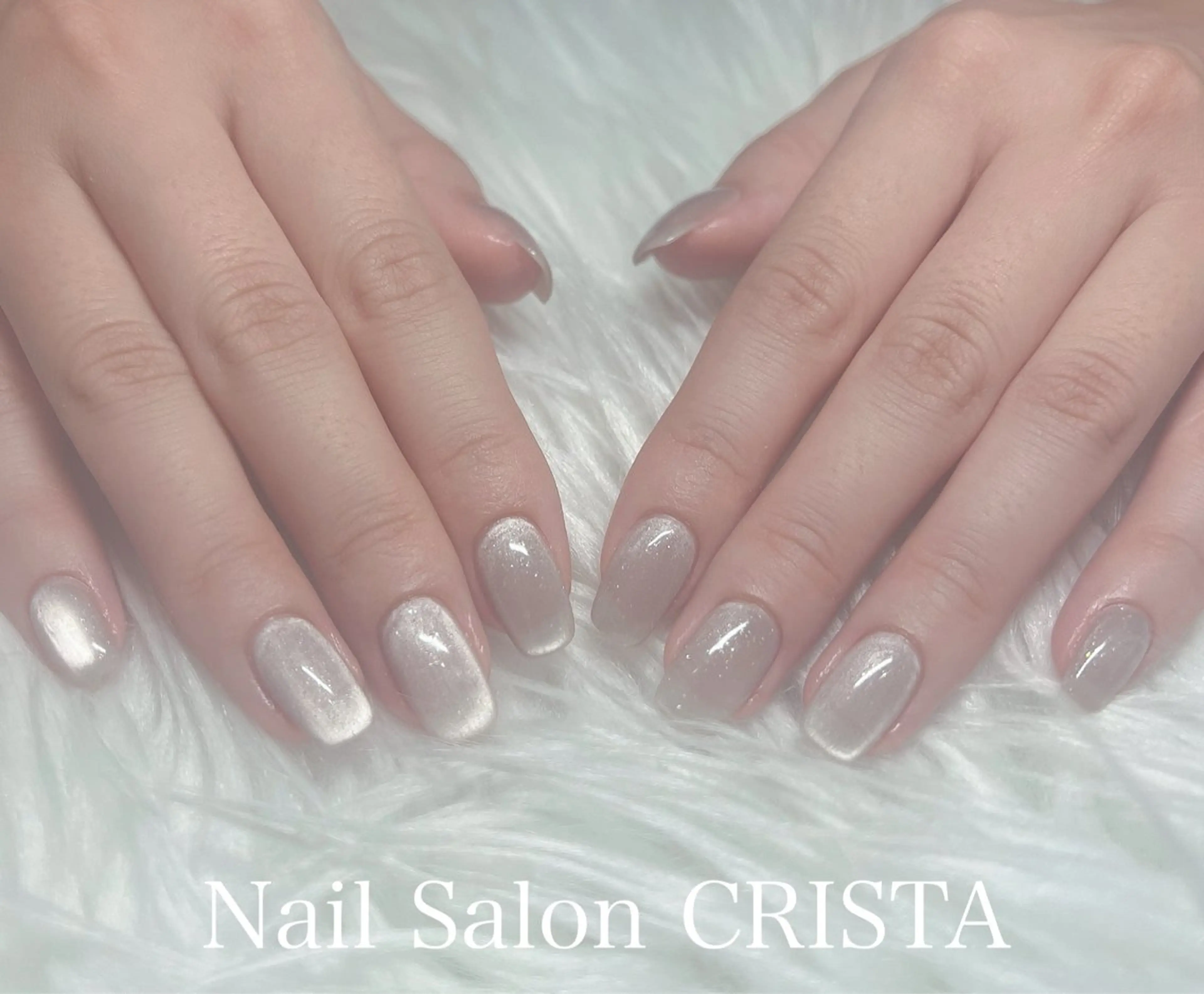 ネイル ジェルネイル マグネットネイル パラジェル Nail Salon CRISTA所属・CRISTA chikakoのネイルデザイン
