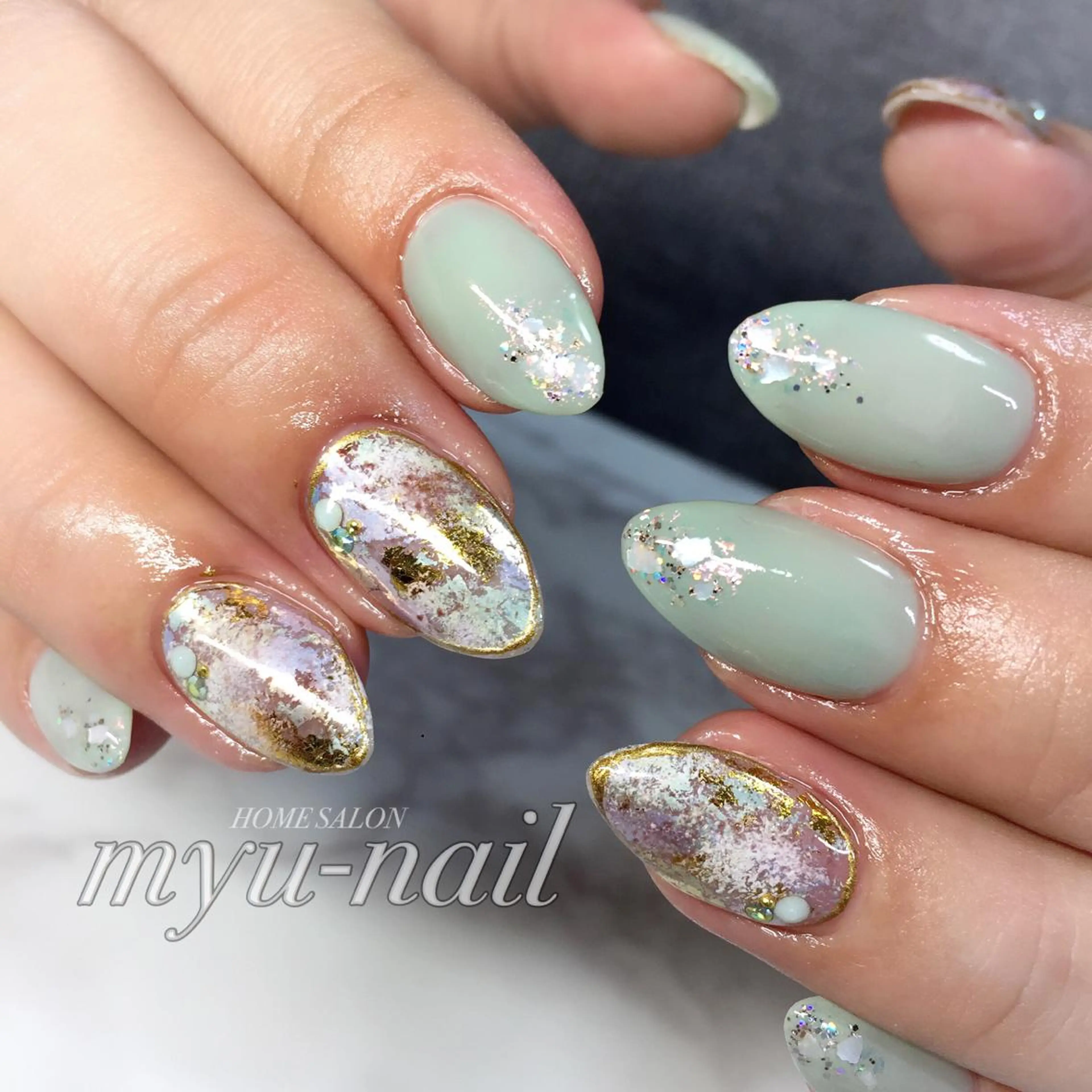 ネイル ホームサロン myu-nailのネイルデザイン