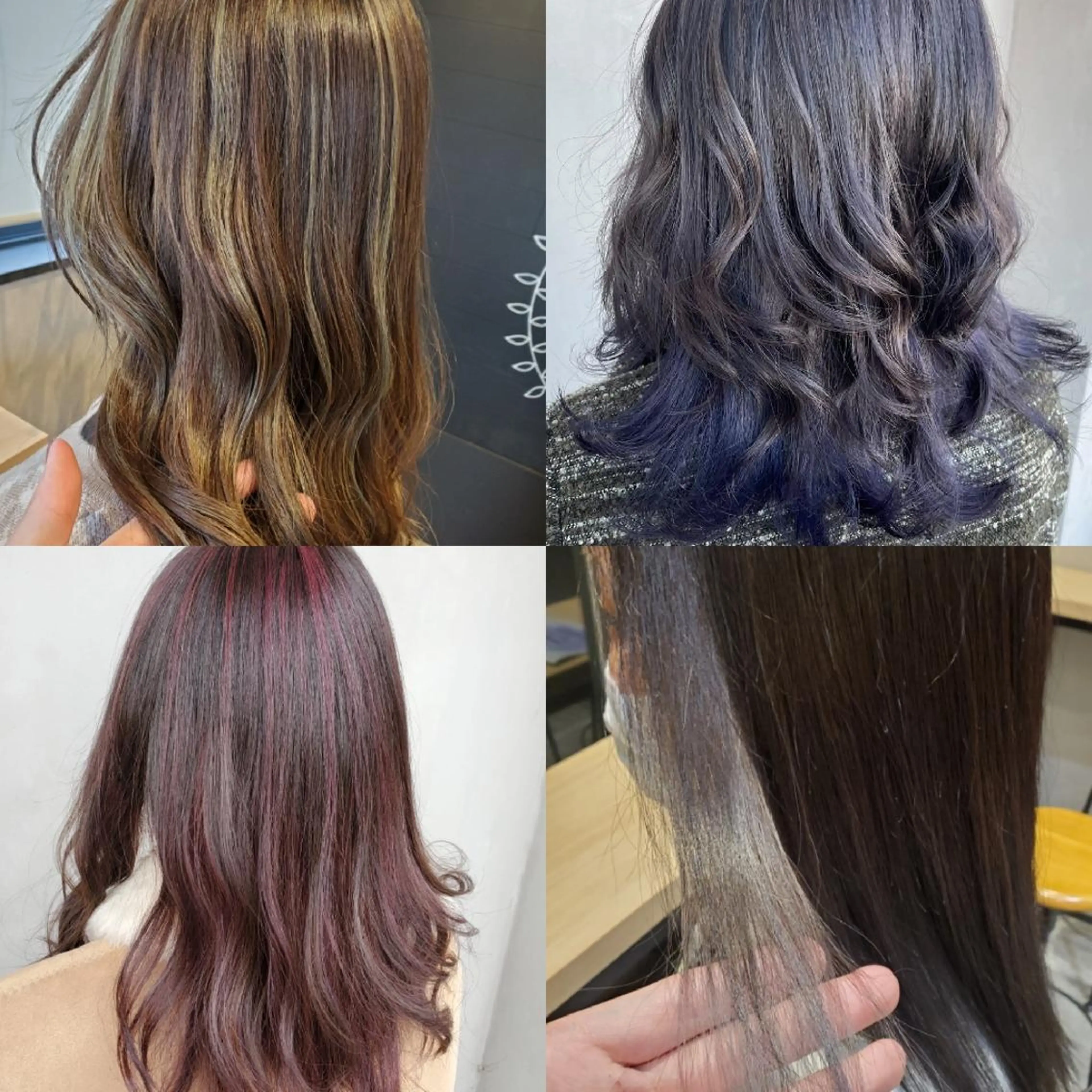 セミロング カラー メンズ ヘアカラー トリートメント ブリーチ+髪質改善 縮毛矯正/佐伯 駿のヘアスタイル