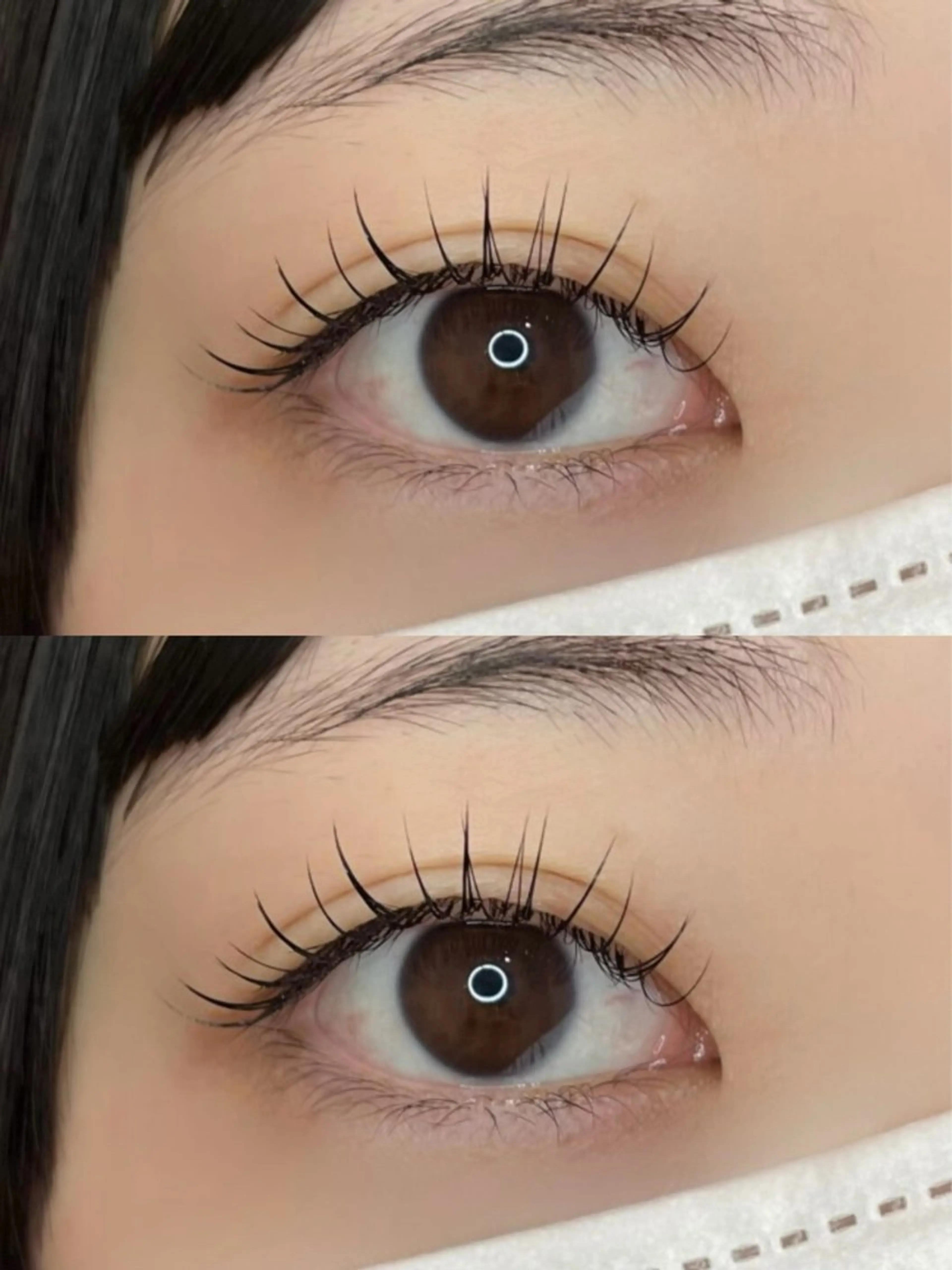 マツエク・マツパ フラットラッシュ ボリュームラッシュ Sara Moyuのマツエク・マツパデザイン