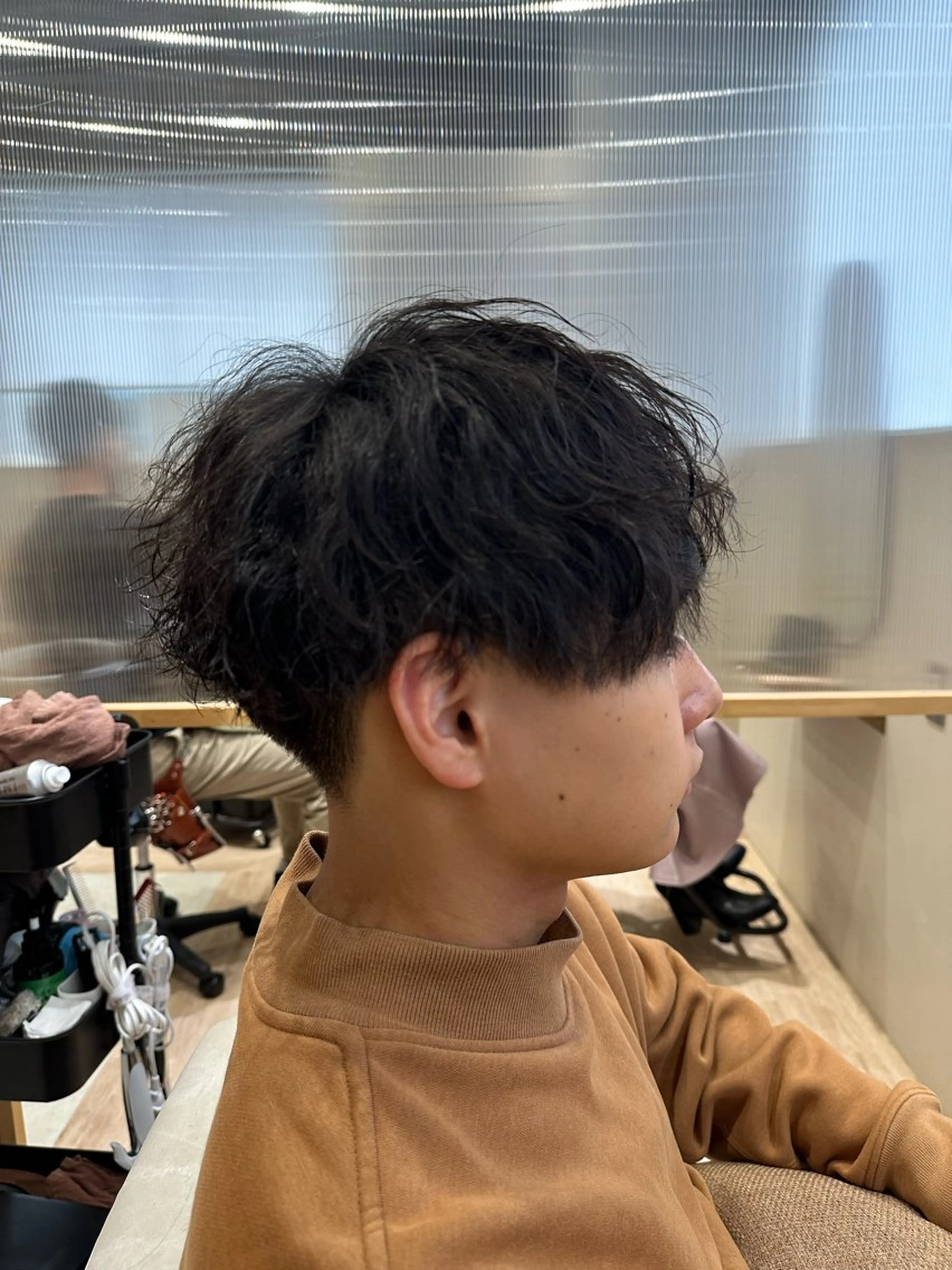 パーマ メンズ シムラ カイゲンのヘアスタイル