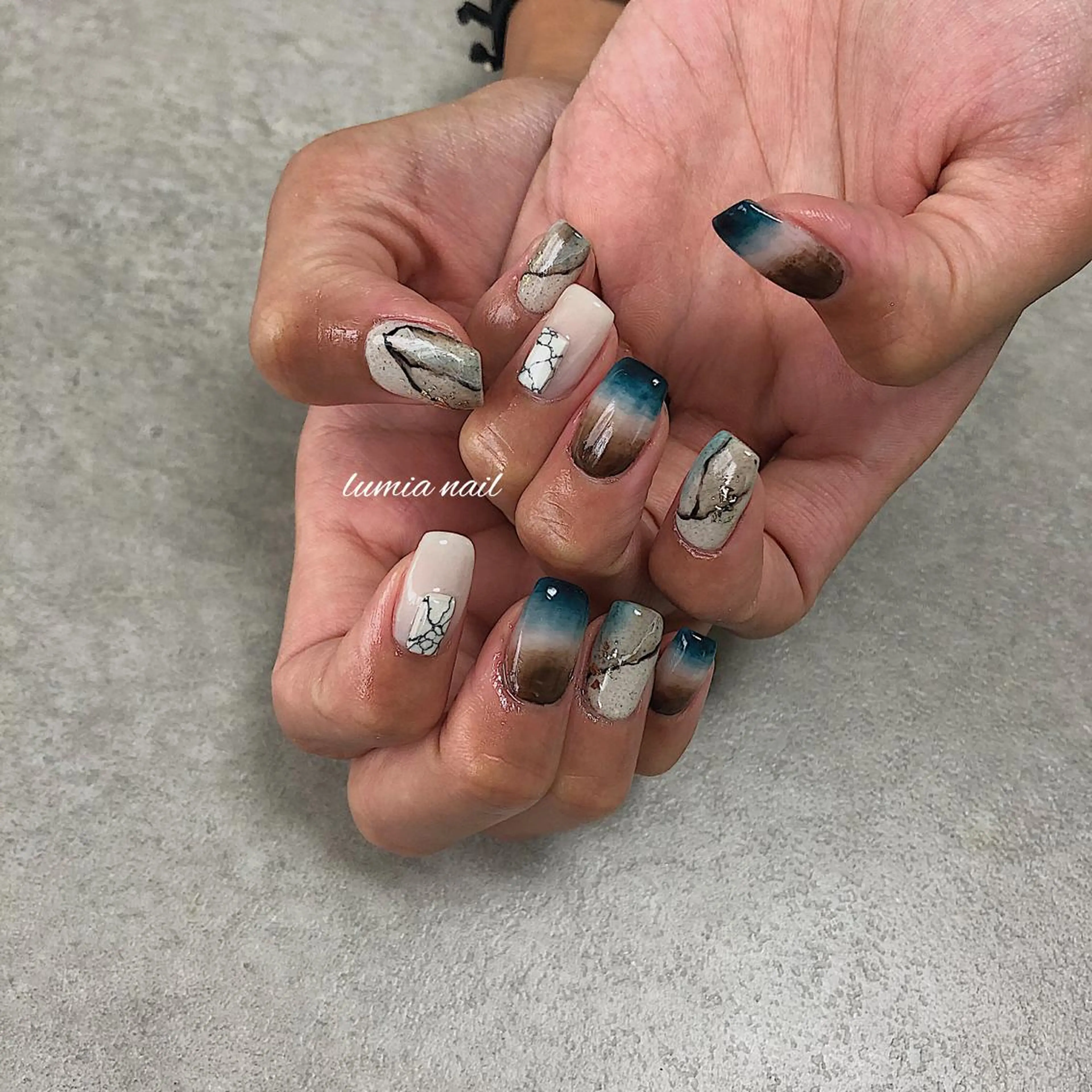 ネイル nail&eyelash Rine所属・Rine 放出 (リネ)のネイルデザイン