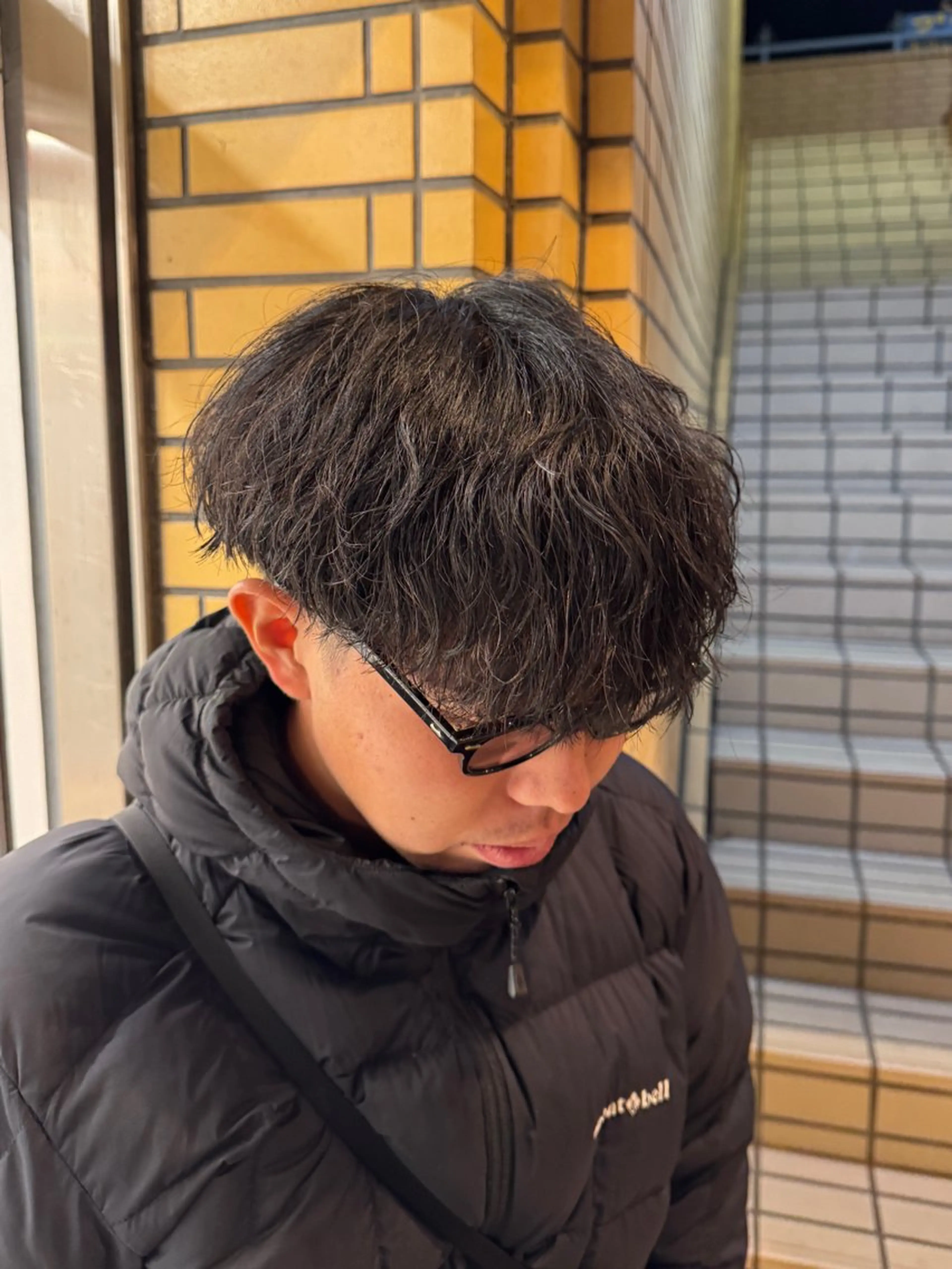 ショート パーマ メンズ カット パーマ Tress所属・パーマ特化/ 髪質改善/むらたのヘアスタイル