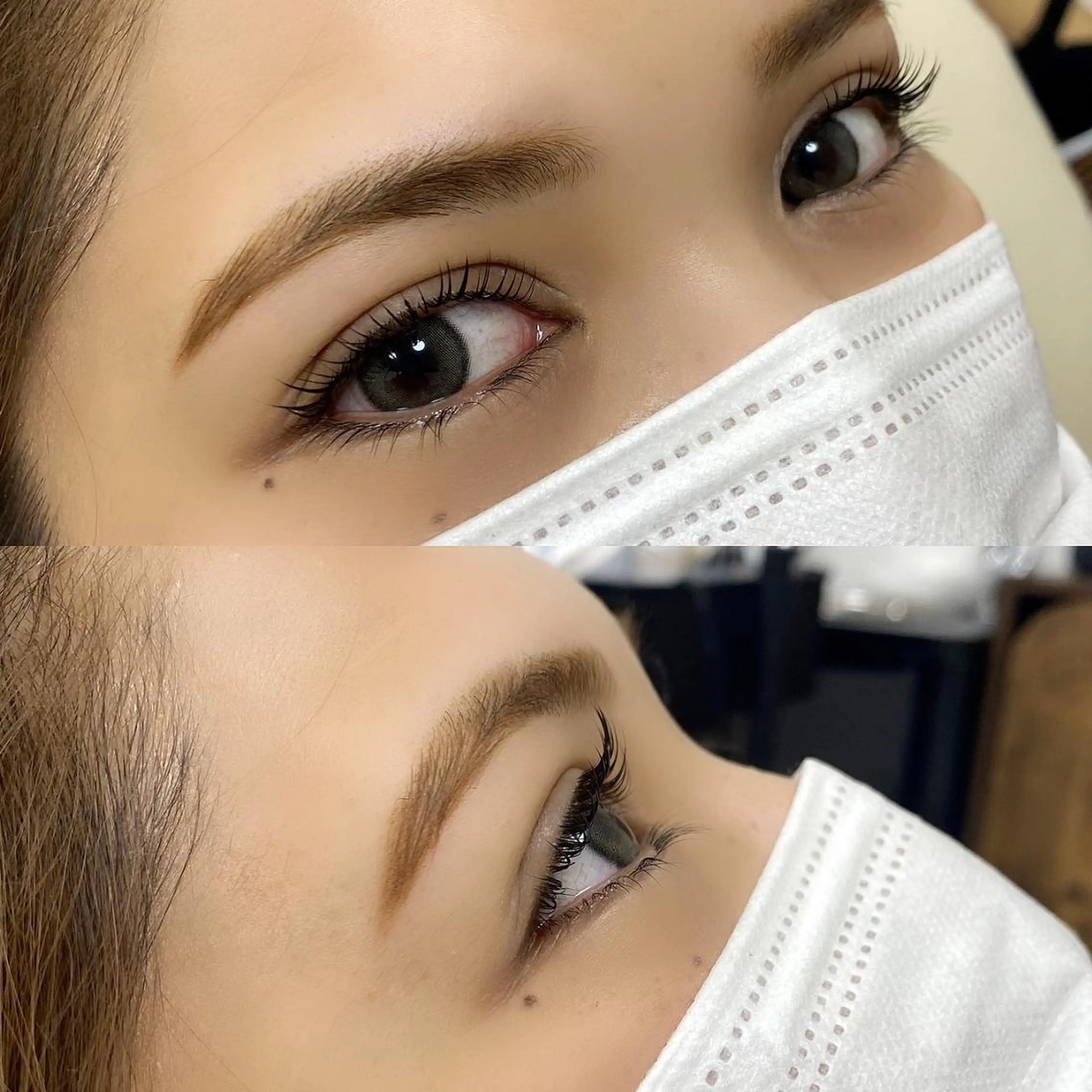 マツエク・マツパ アイブロウ まつげパーマ THE BALM🦋 上間のマツエク・マツパデザイン