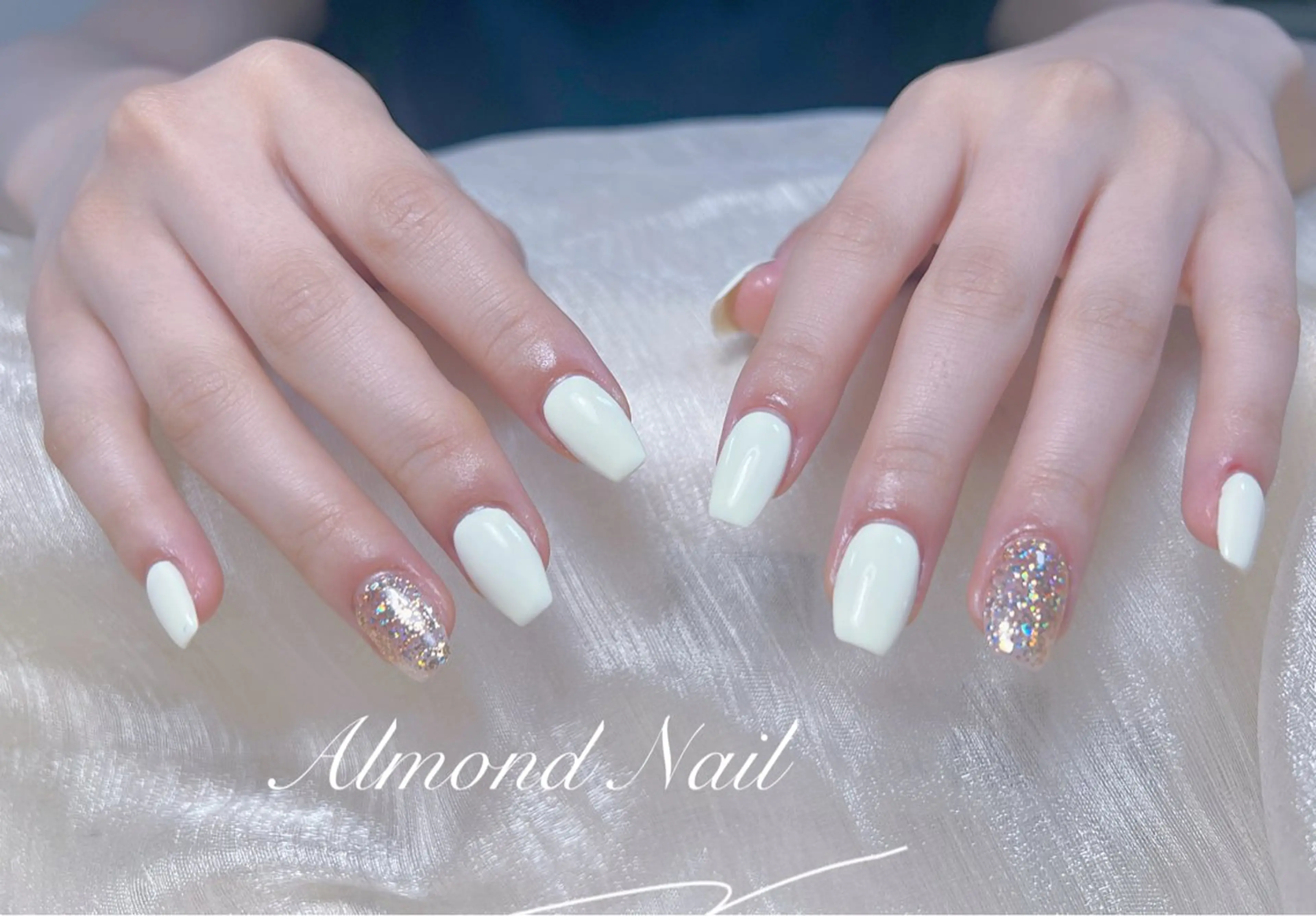 ネイル ハンドネイル Almond Nail 亀戸のネイルデザイン