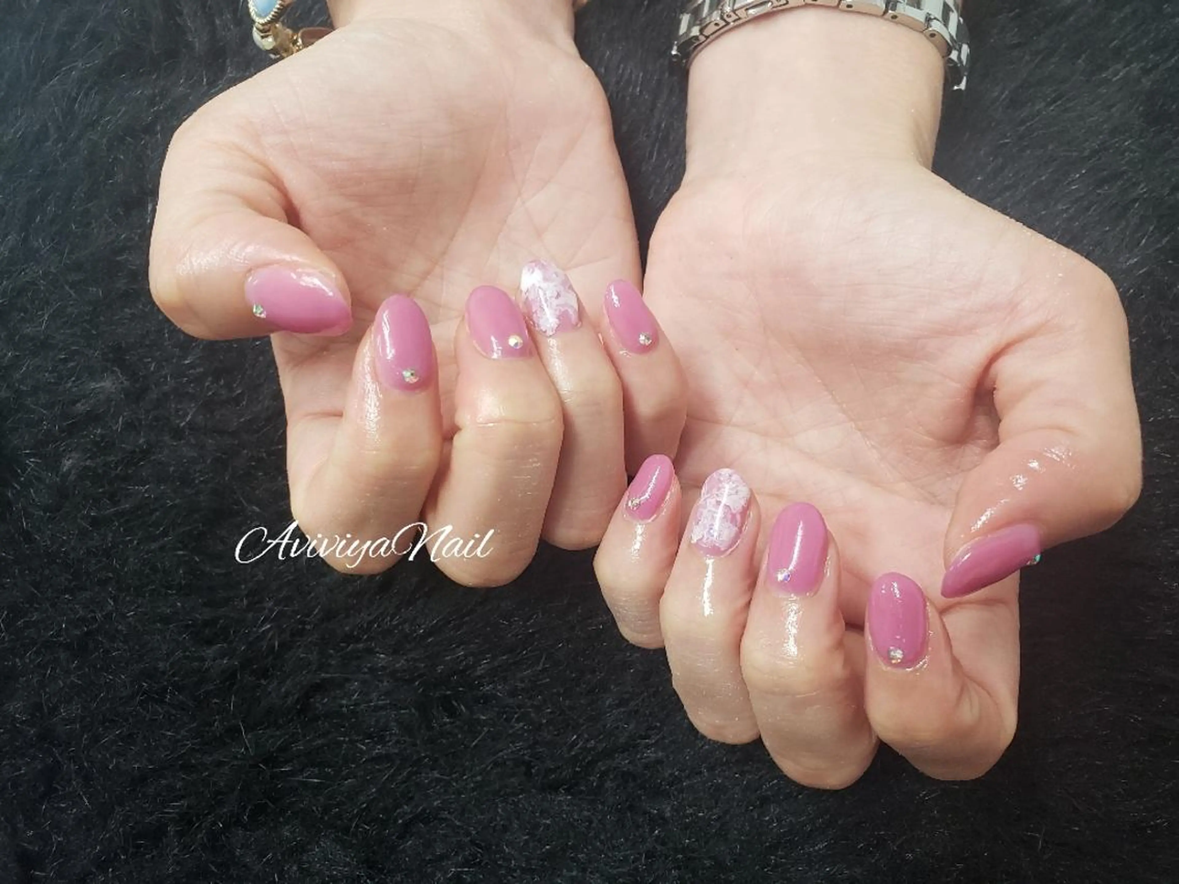 ネイル 大理石ネイル(マーブル) AviviyaNail所属・kubo ayaのネイルデザイン