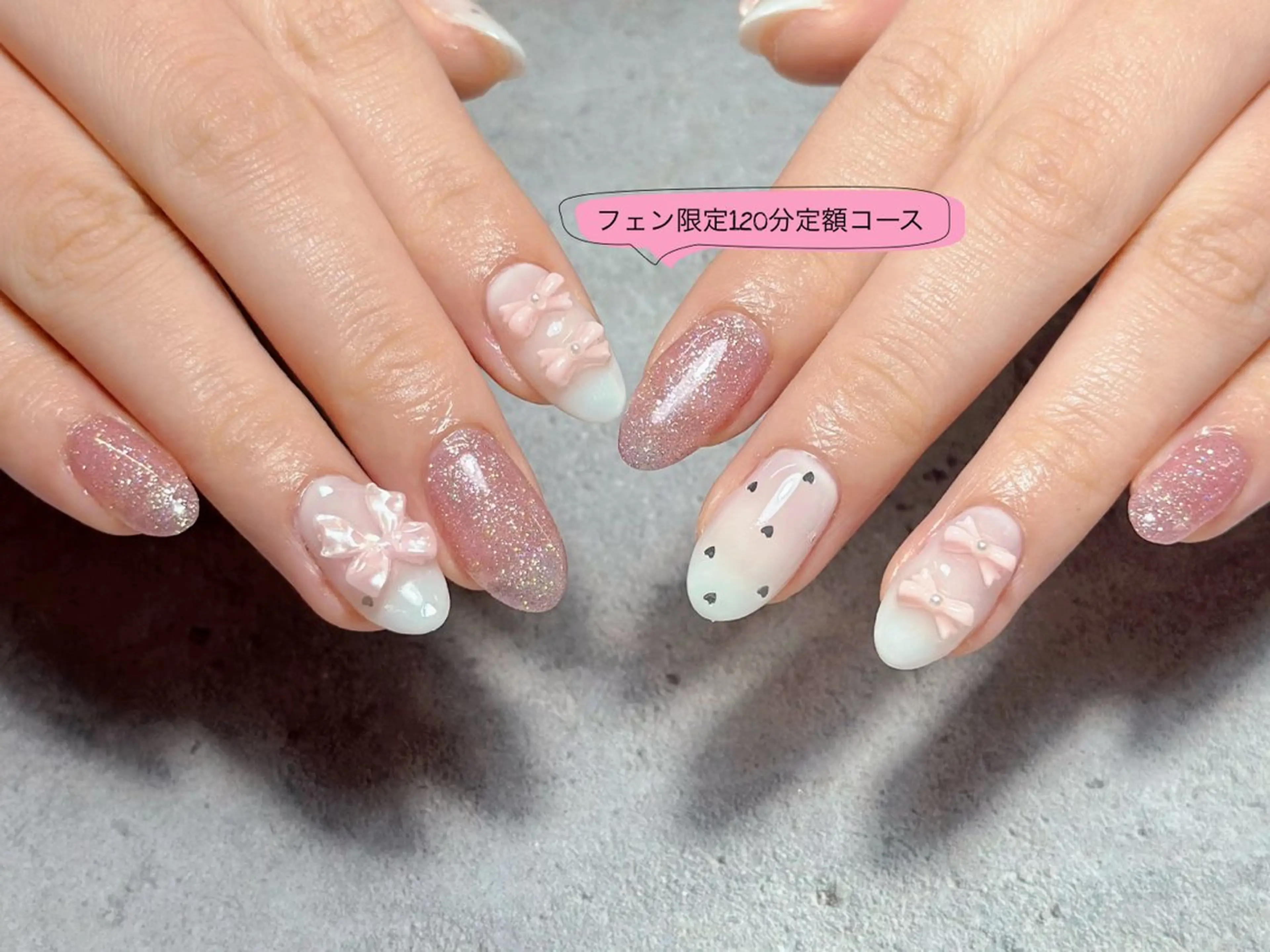 ネイル ハンドネイル 7LOOKS フェンのネイルデザイン