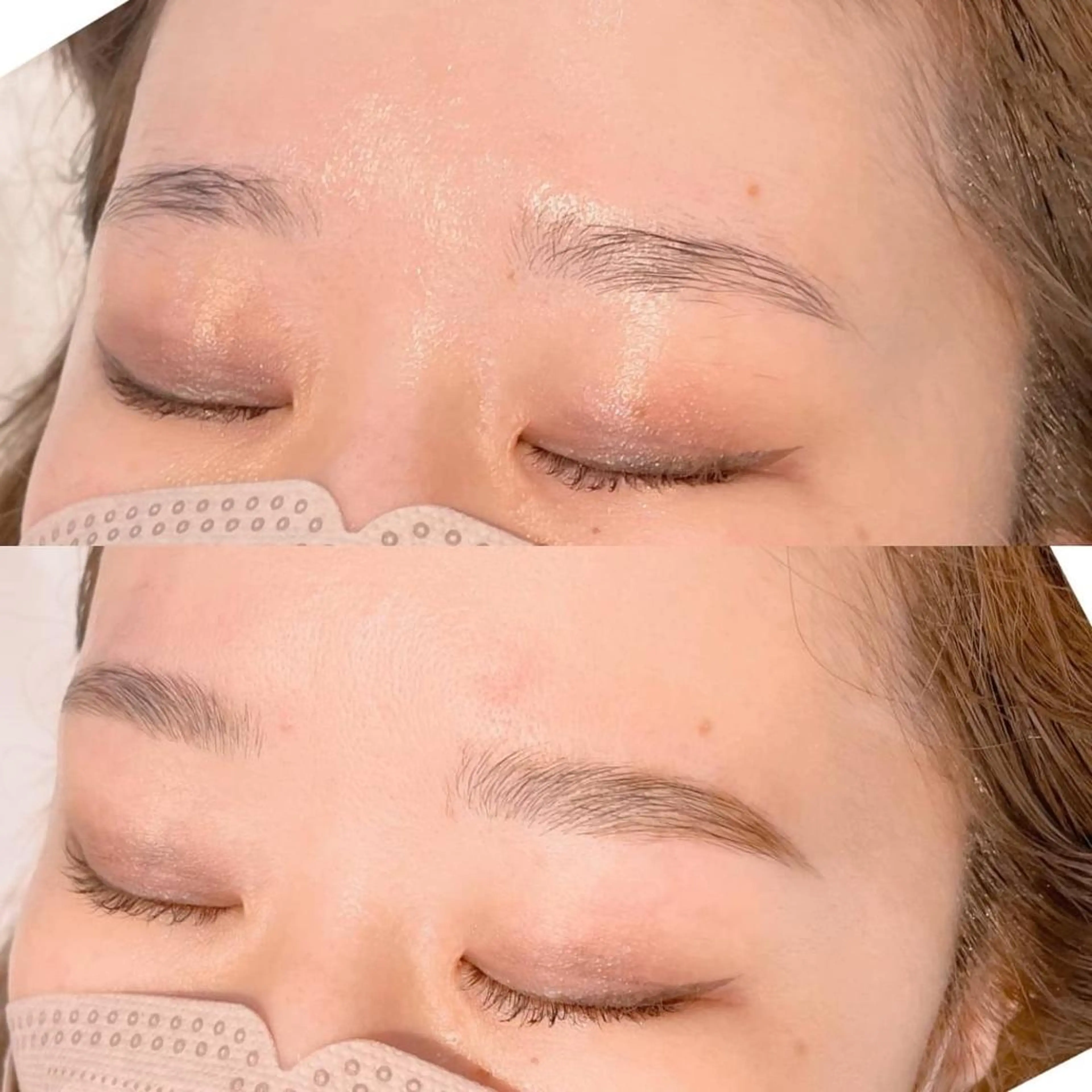 アイブロウ ハリウッドブロウリフト 眉毛ワックス脱毛 Mori ✨Mystical✨のマツエク・マツパデザイン