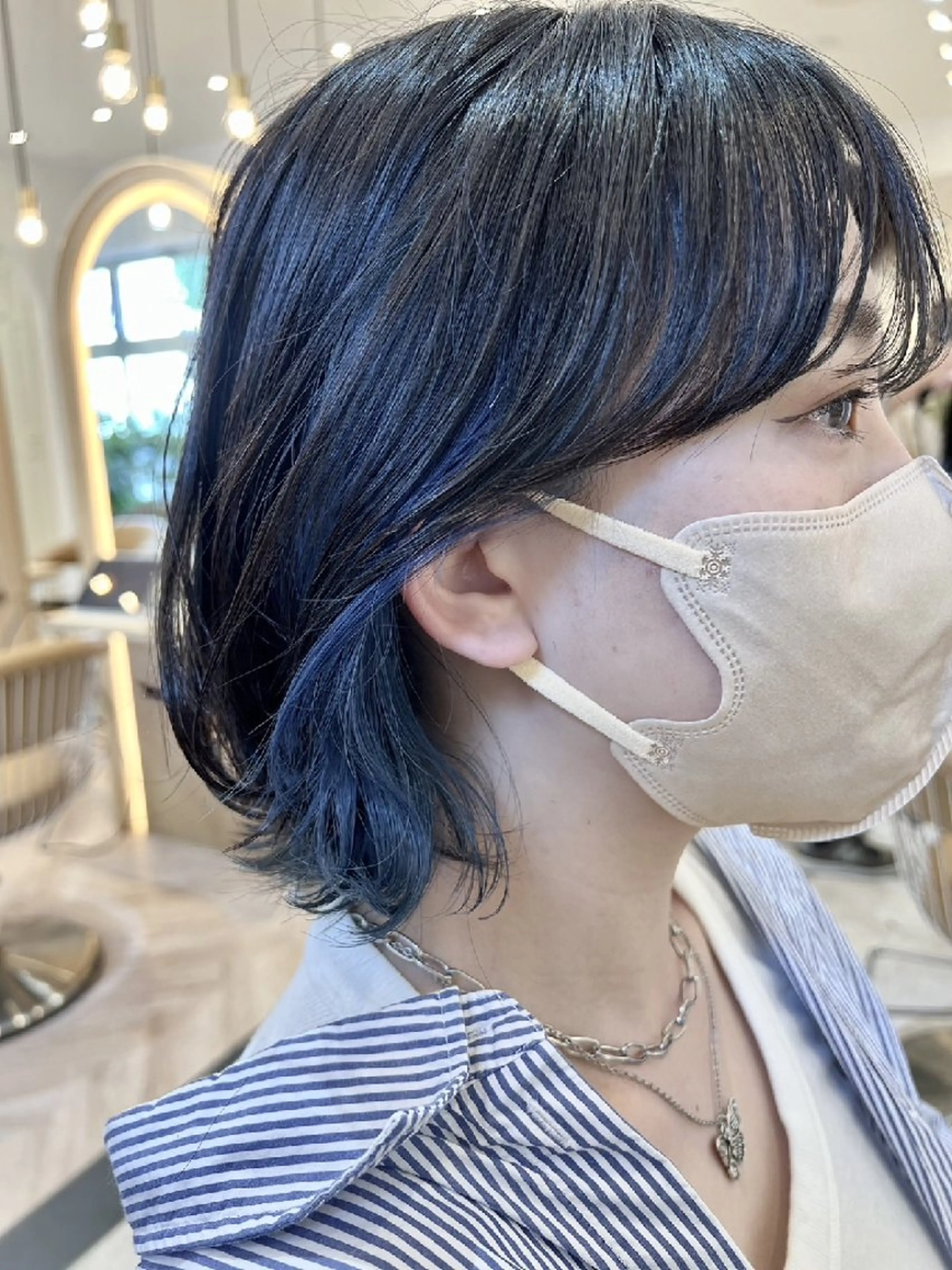 カラー GRITTERs 泉中央店所属・艶髪/小顔レイヤー/ カットモデル泉中央✨のヘアスタイル