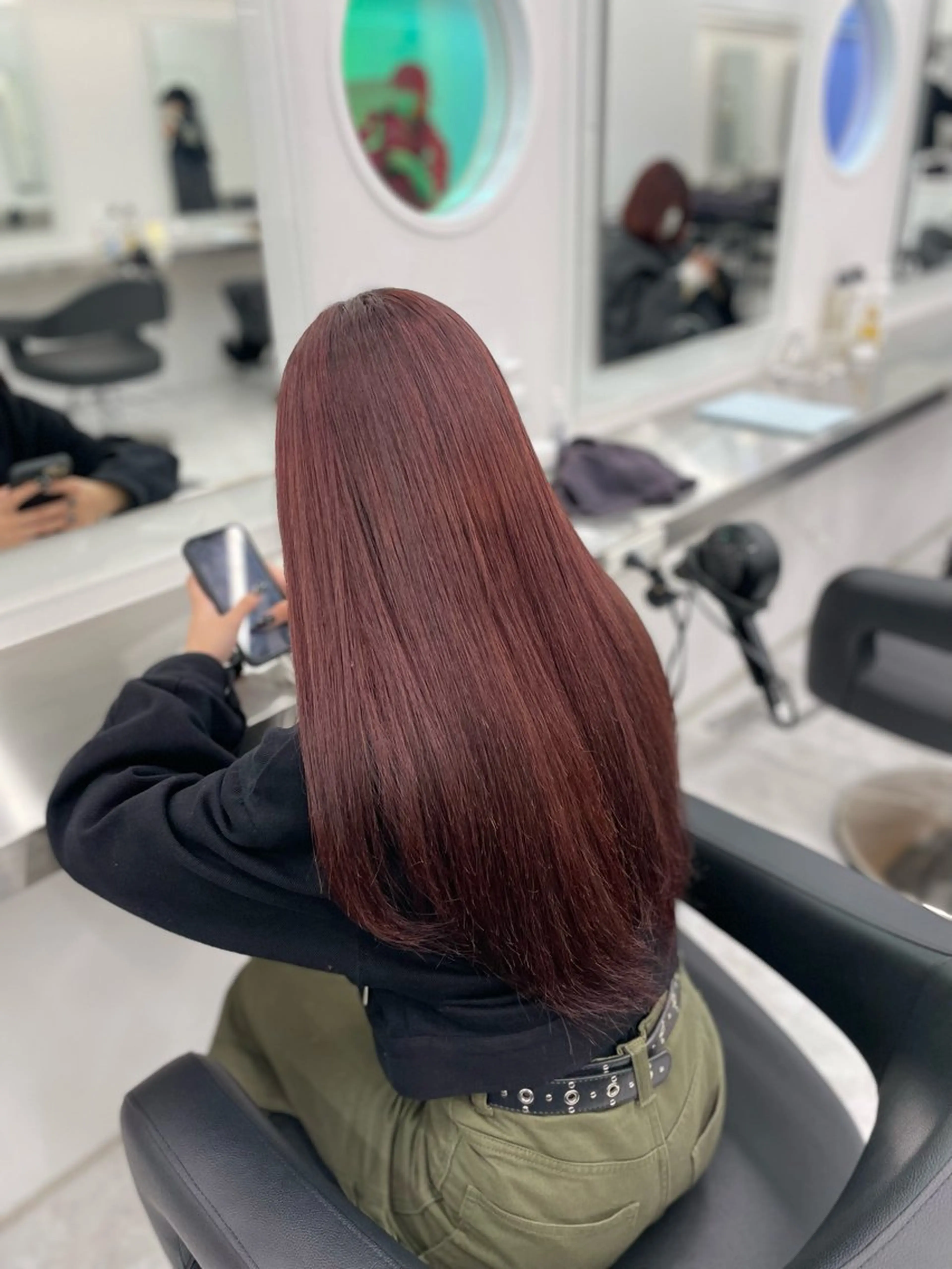 ロング Wカラー/暖色/べ ージュりく©︎🐝のヘアスタイル