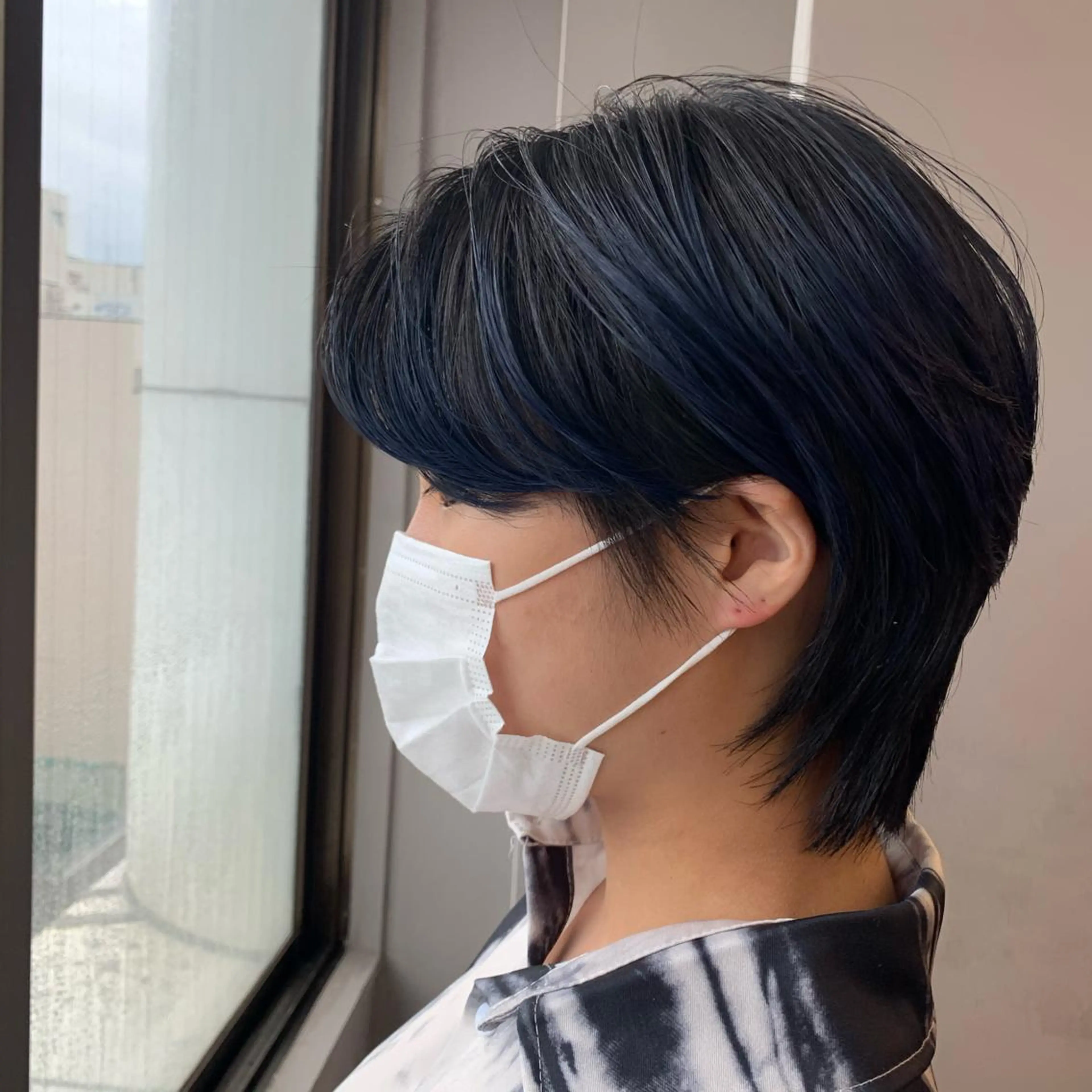 ショート カラー ウルフカット カット ヘアカラー トリートメント パーマ/ボブ/ 神戸/豊浦翔太のヘアスタイル