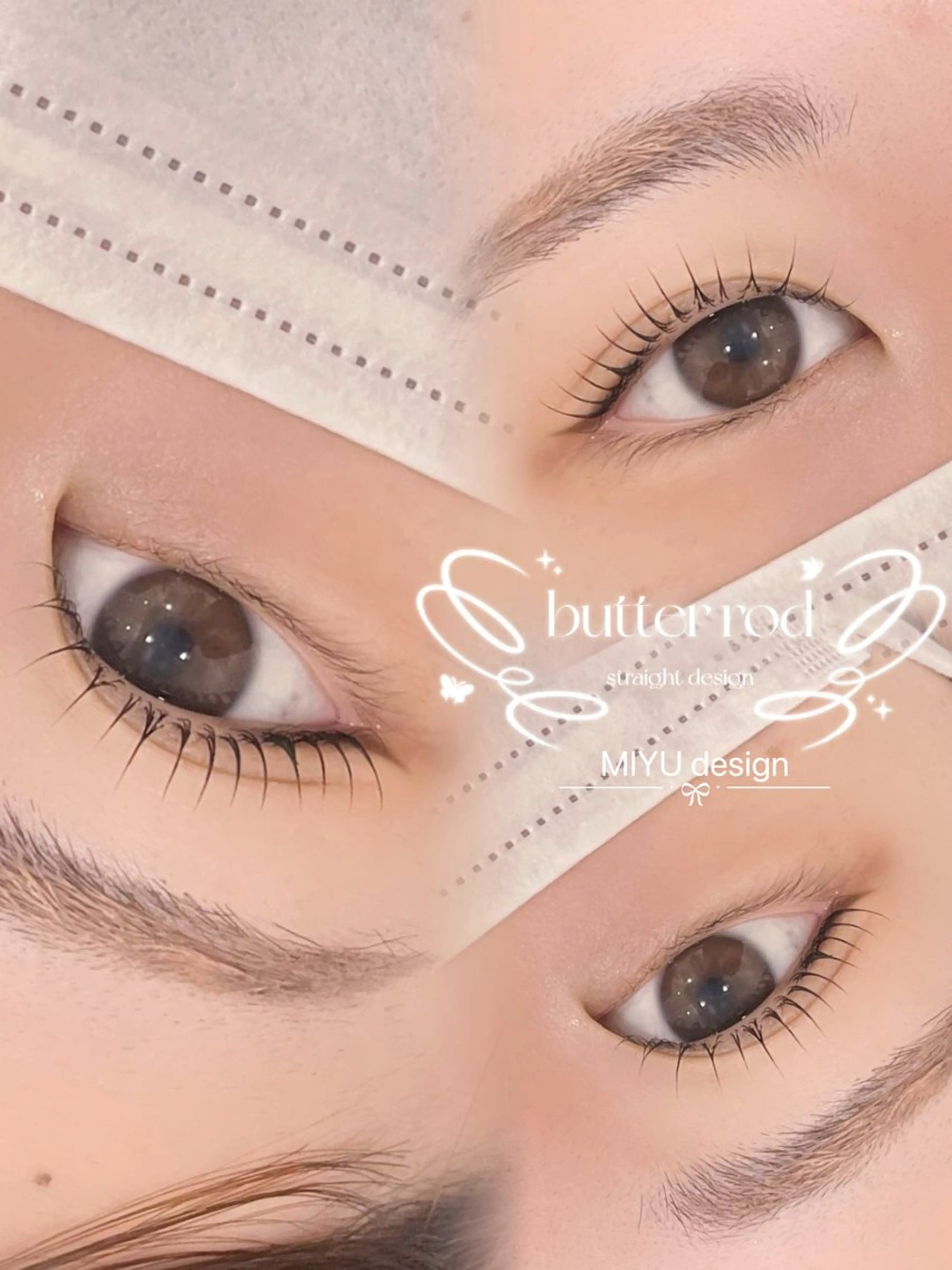 マツエク・マツパ マツパ une fleur MIYUのマツエク・マツパデザイン