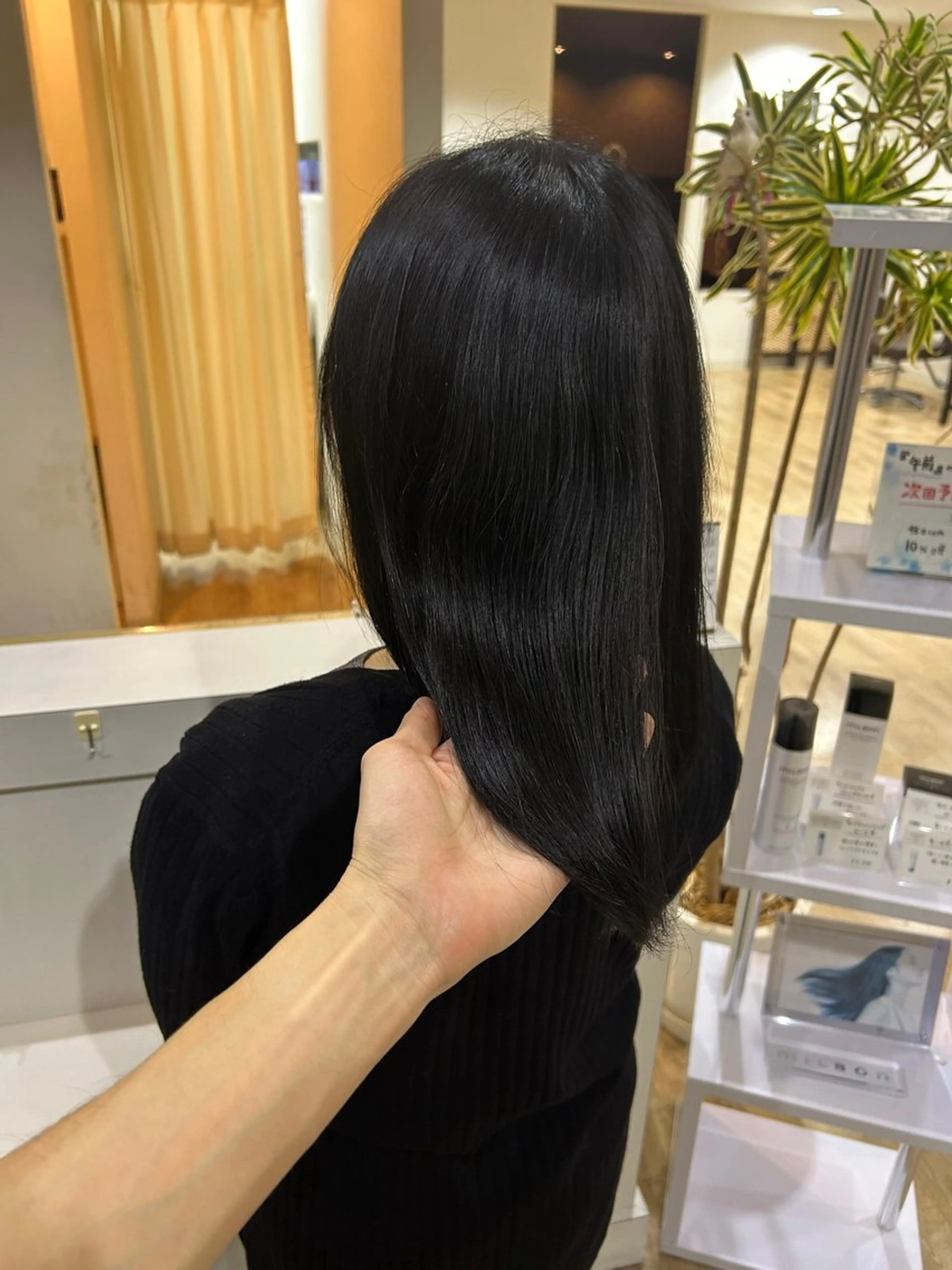 ロング 縮毛矯正 ボブ/ショートボブ/ 縮毛矯正/吉川清保のヘアスタイル