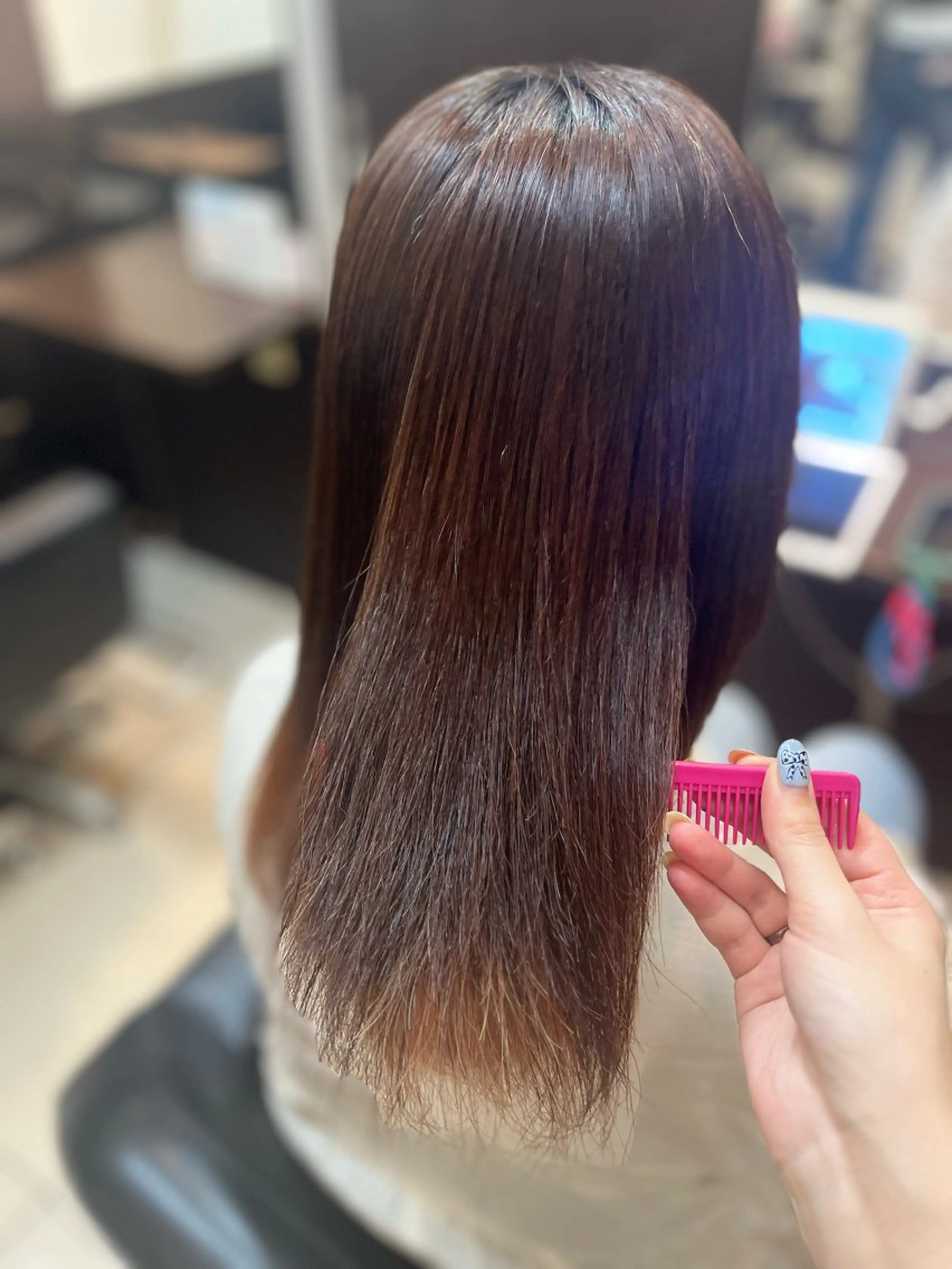 セミロング パーマ STREAM HAIR所属・🍒 SANA🍒のヘアスタイル