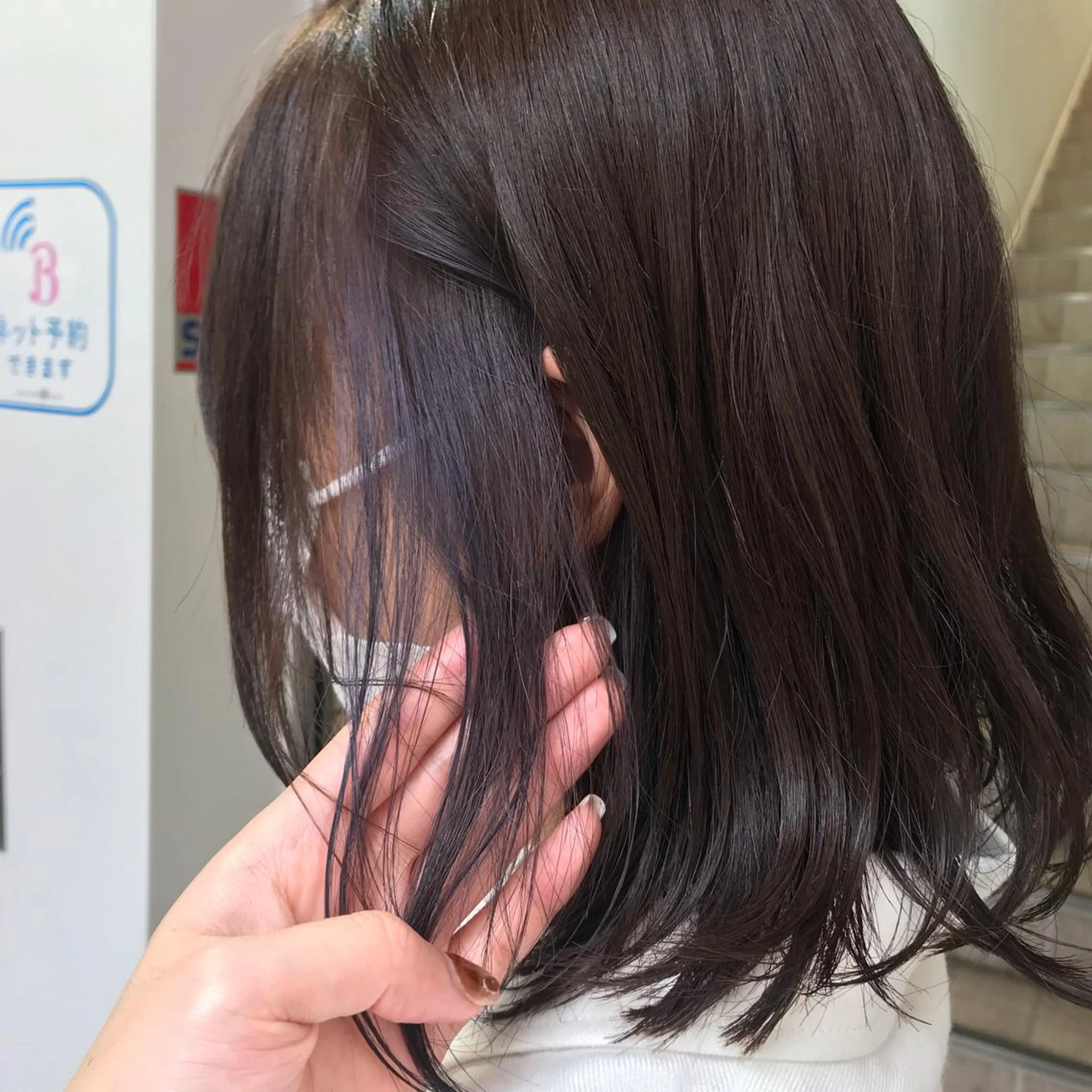 ミディアム カラー 透明感カラー イルミナカラー ヘアカラー トリートメント 【暖色カラー特化】 中山由梨のヘアスタイル