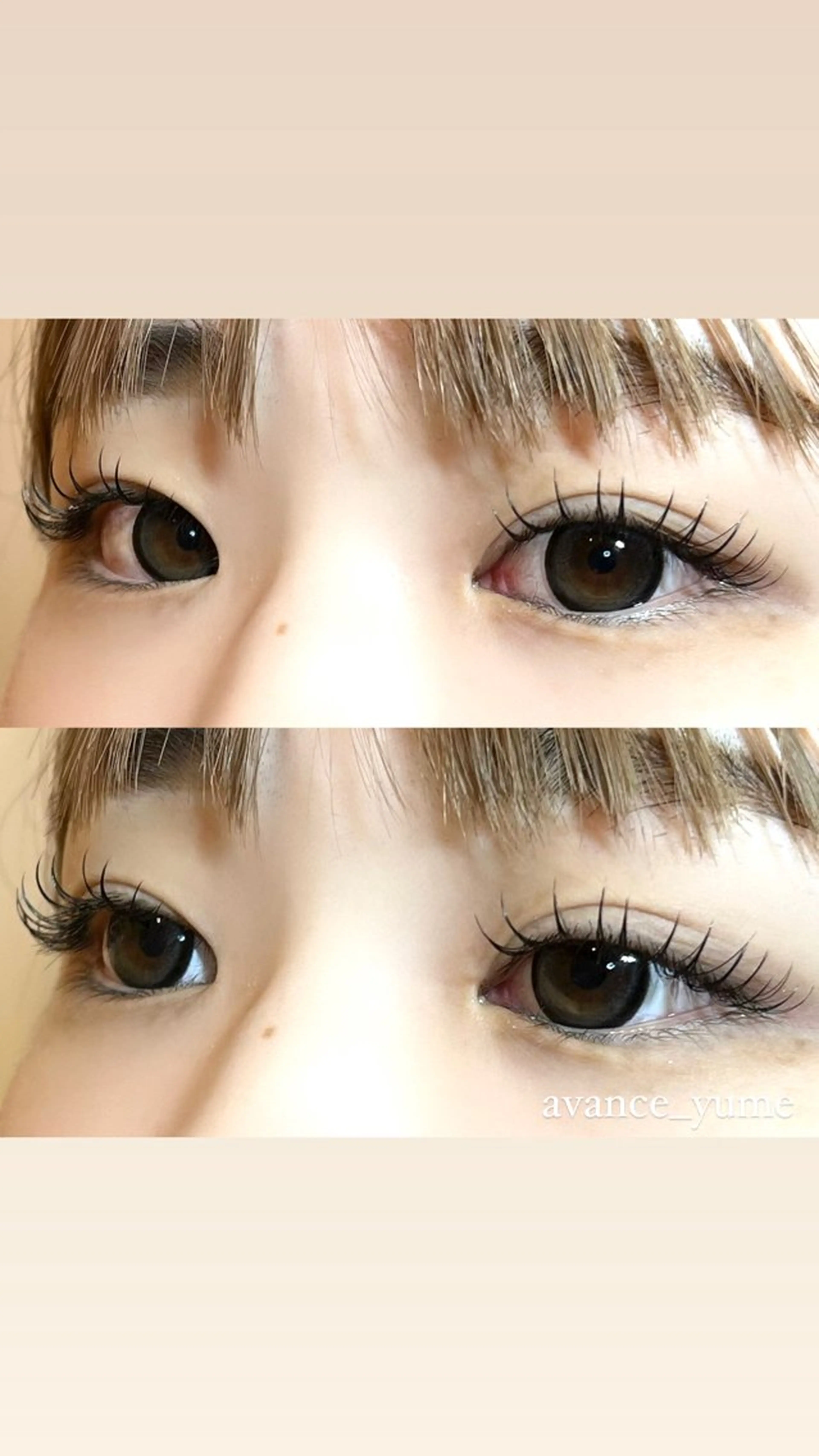 マツエク・マツパ マツエク Eye AVANCE.西梅田店所属・AVANCE西梅田店 長島のマツエク・マツパデザイン