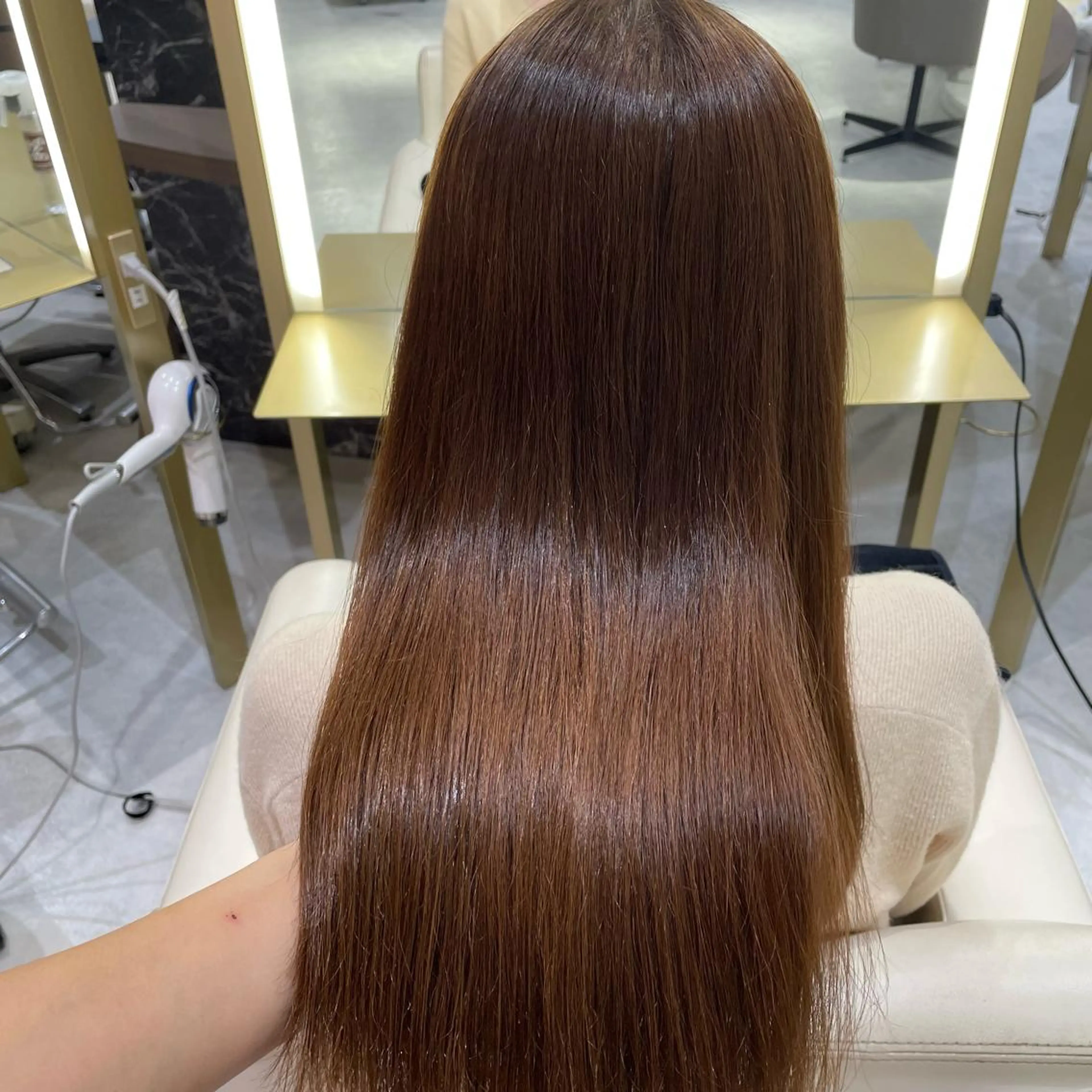 ロング k-two corso所属・パーマモデル募集🌈 森脇帆南のヘアスタイル