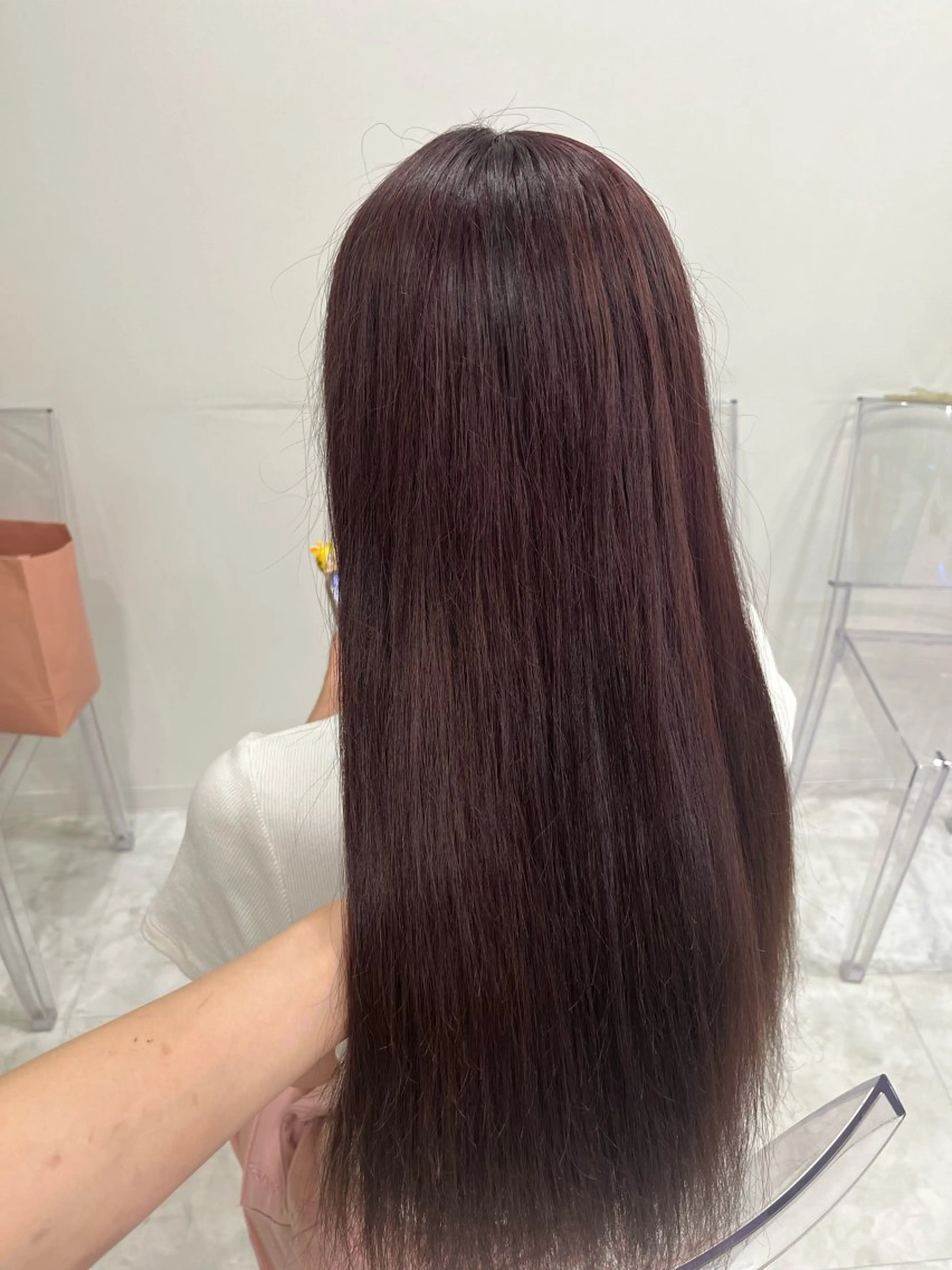 ロング カラー ガーリー♡女の子っぽ ヘア♡ピンクカラー♡のヘアスタイル