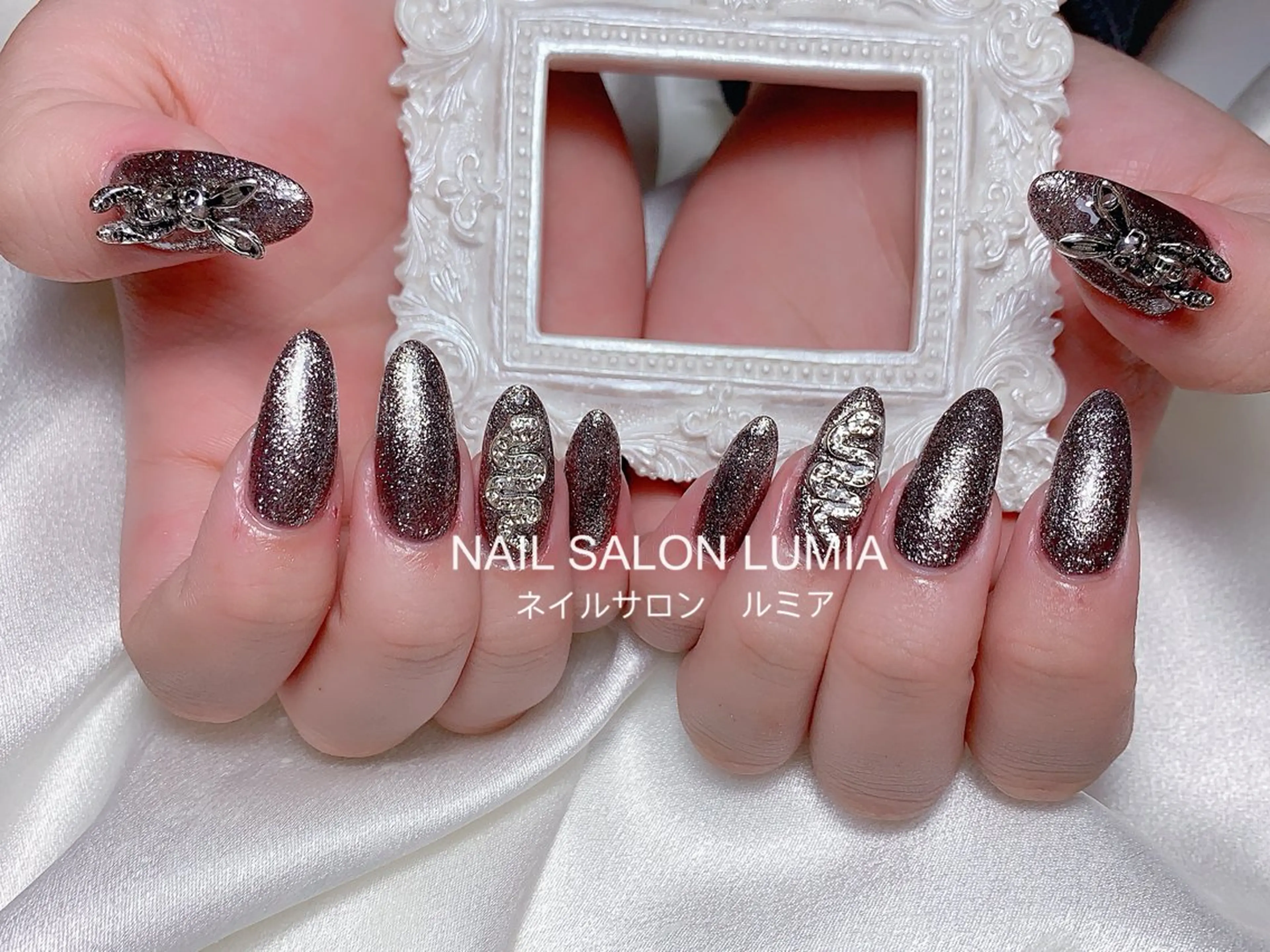 ネイル ハンドネイル ネイルサロン ルミア Lumia 店長のネイルデザイン