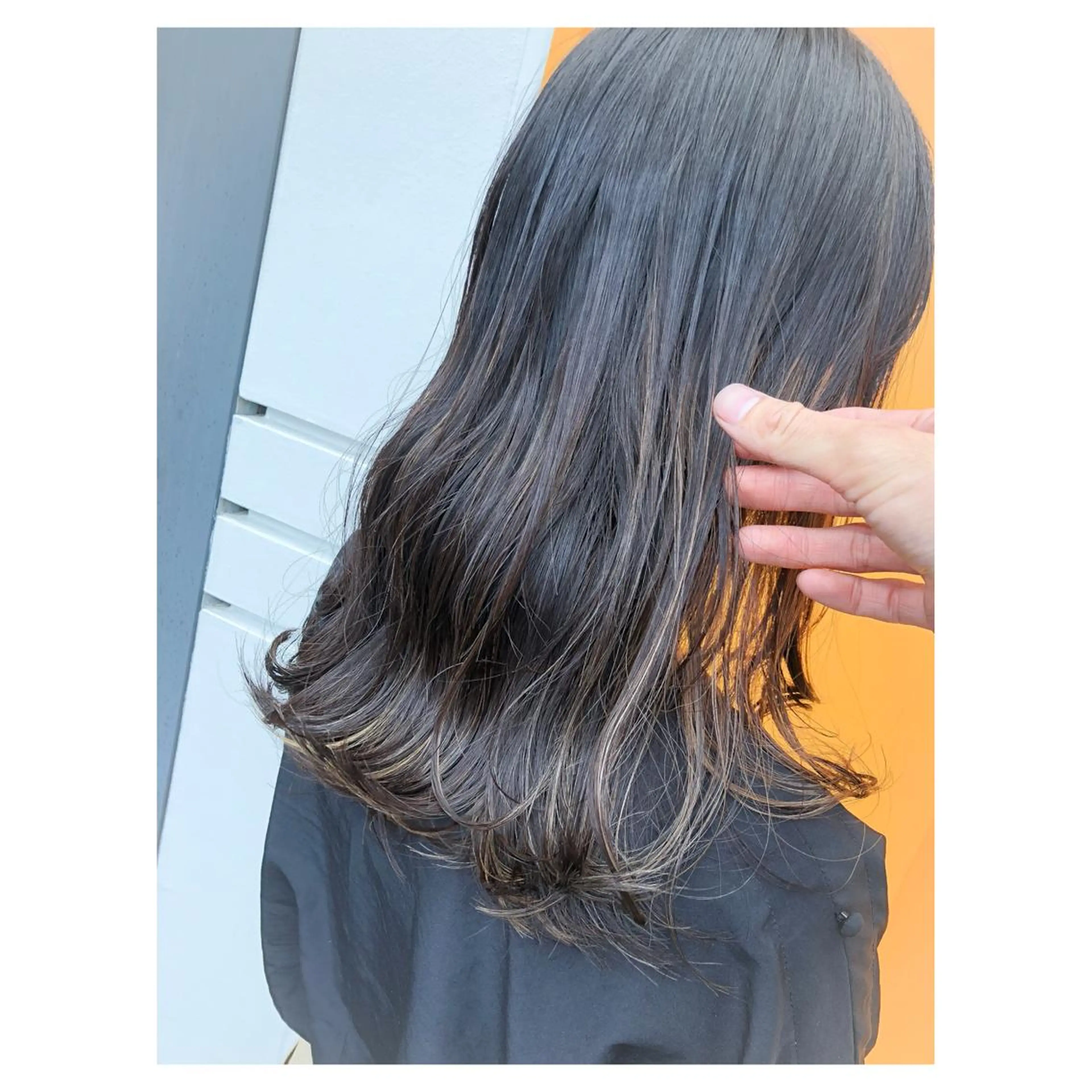 ミディアム カラー ベージュカラー ハイライトカラー ハイライト カット ヘアカラー トリートメント ヘアセット センスをお届けします 大谷将生INFPのヘアスタイル
