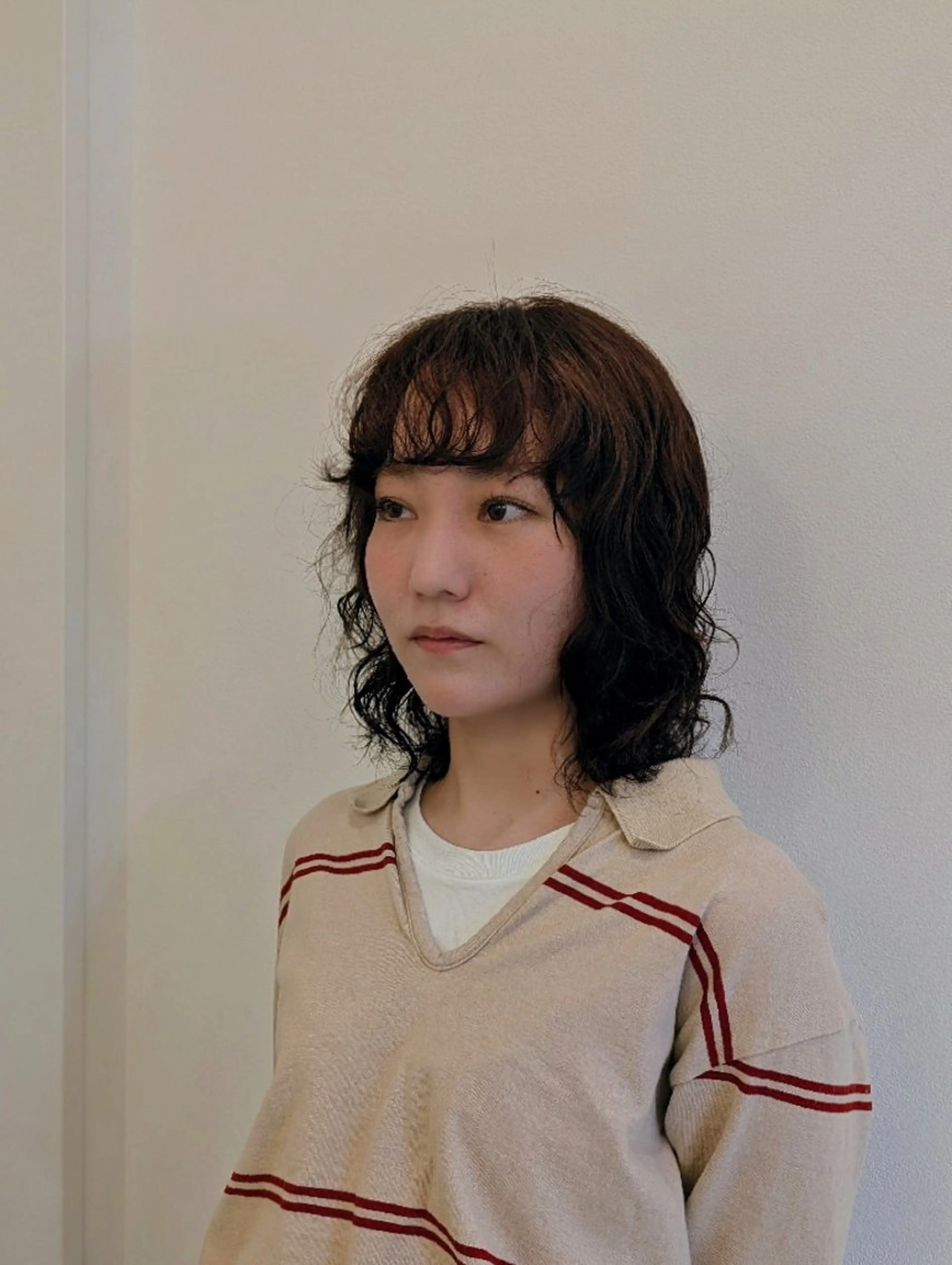 ミディアム パーマ ミディアムパーマ カット パーマ ルプラボウ　小野寺 菜穂/豊橋/パーマのヘアスタイル