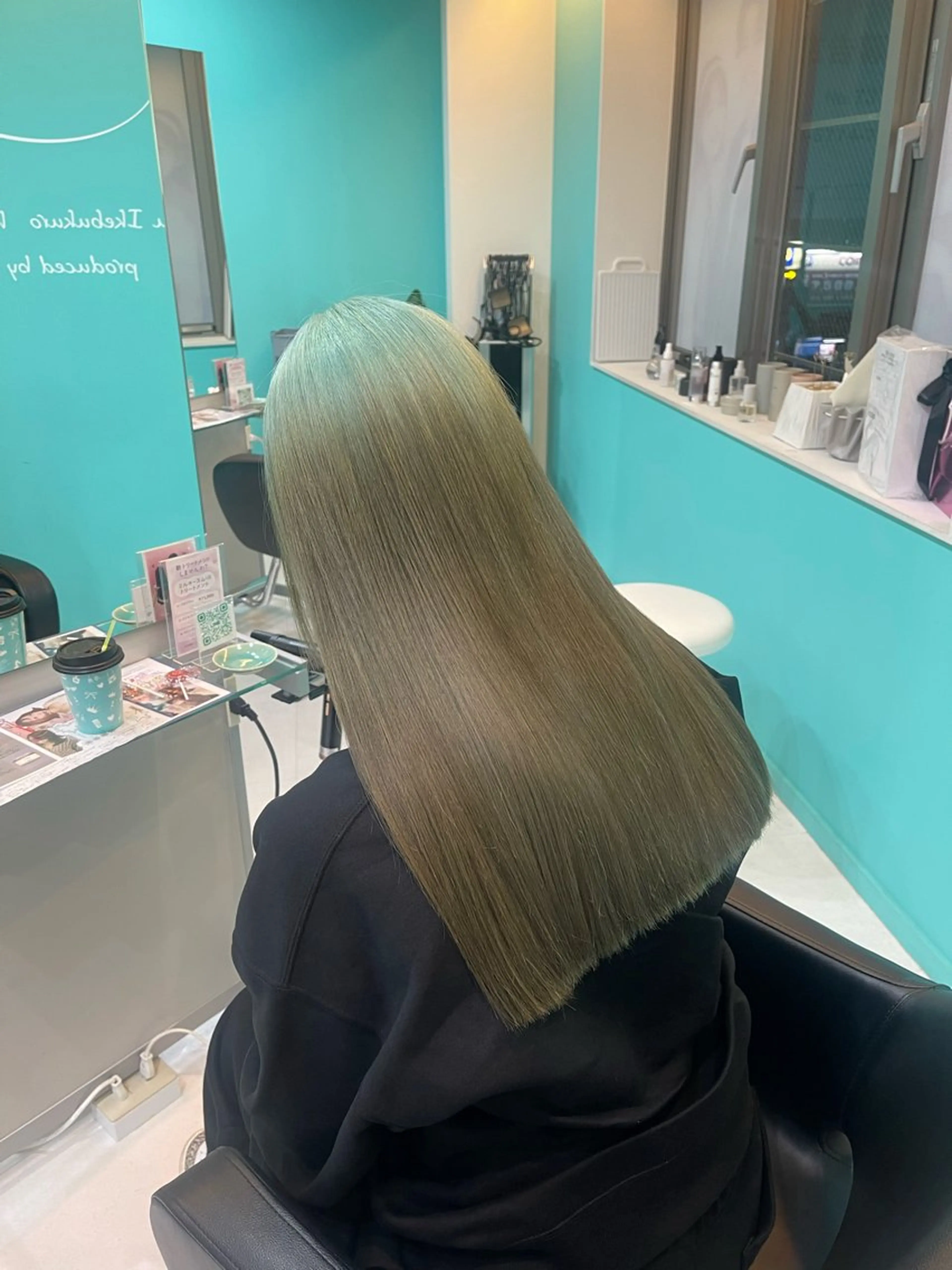 ロング ヘアカラー mana/メンズ/ ヘアセット/ブリーチのヘアスタイル