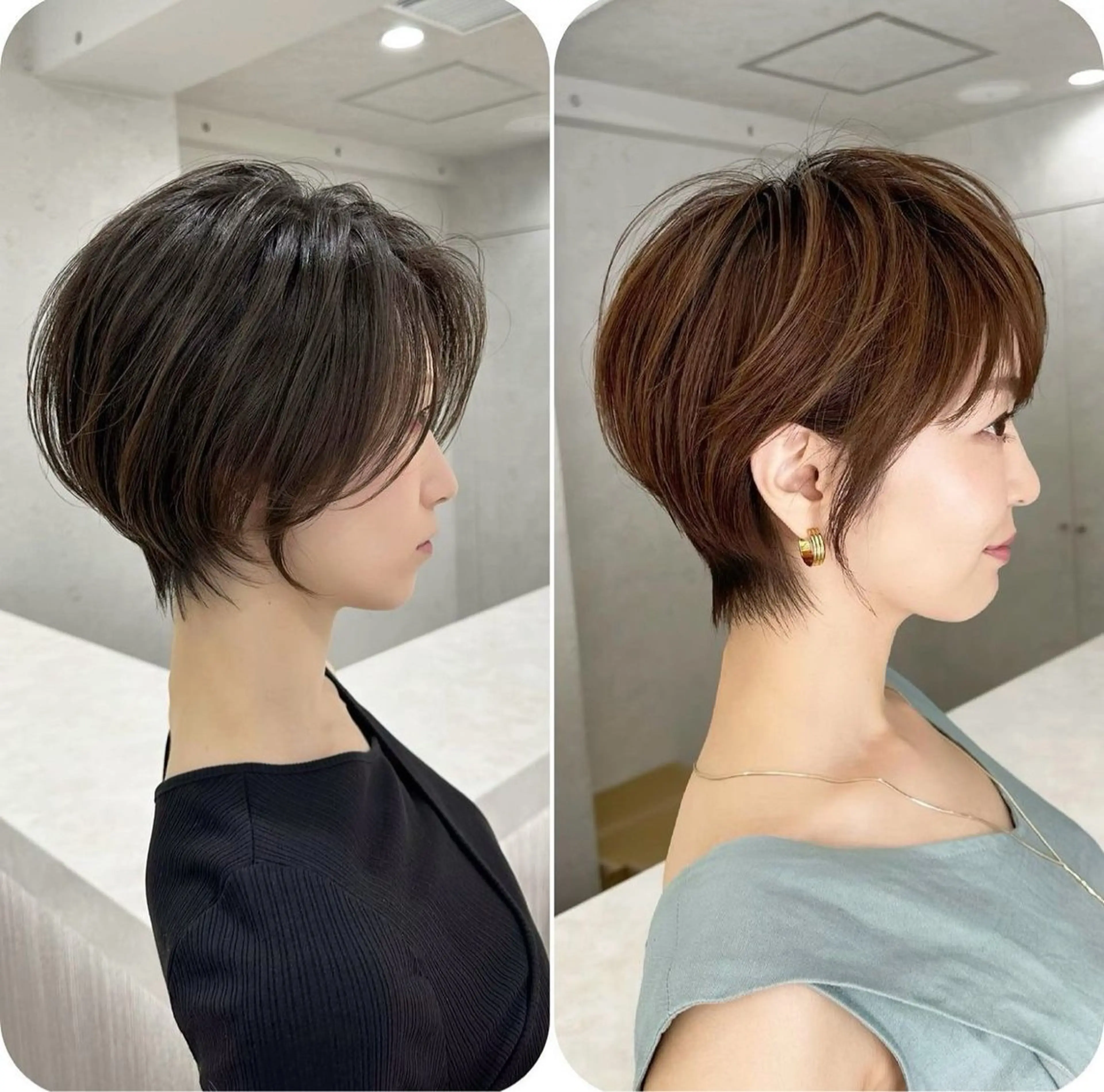 ショート nex the salon coall所属・🫧似合わせショート イシダ🫧のヘアスタイル