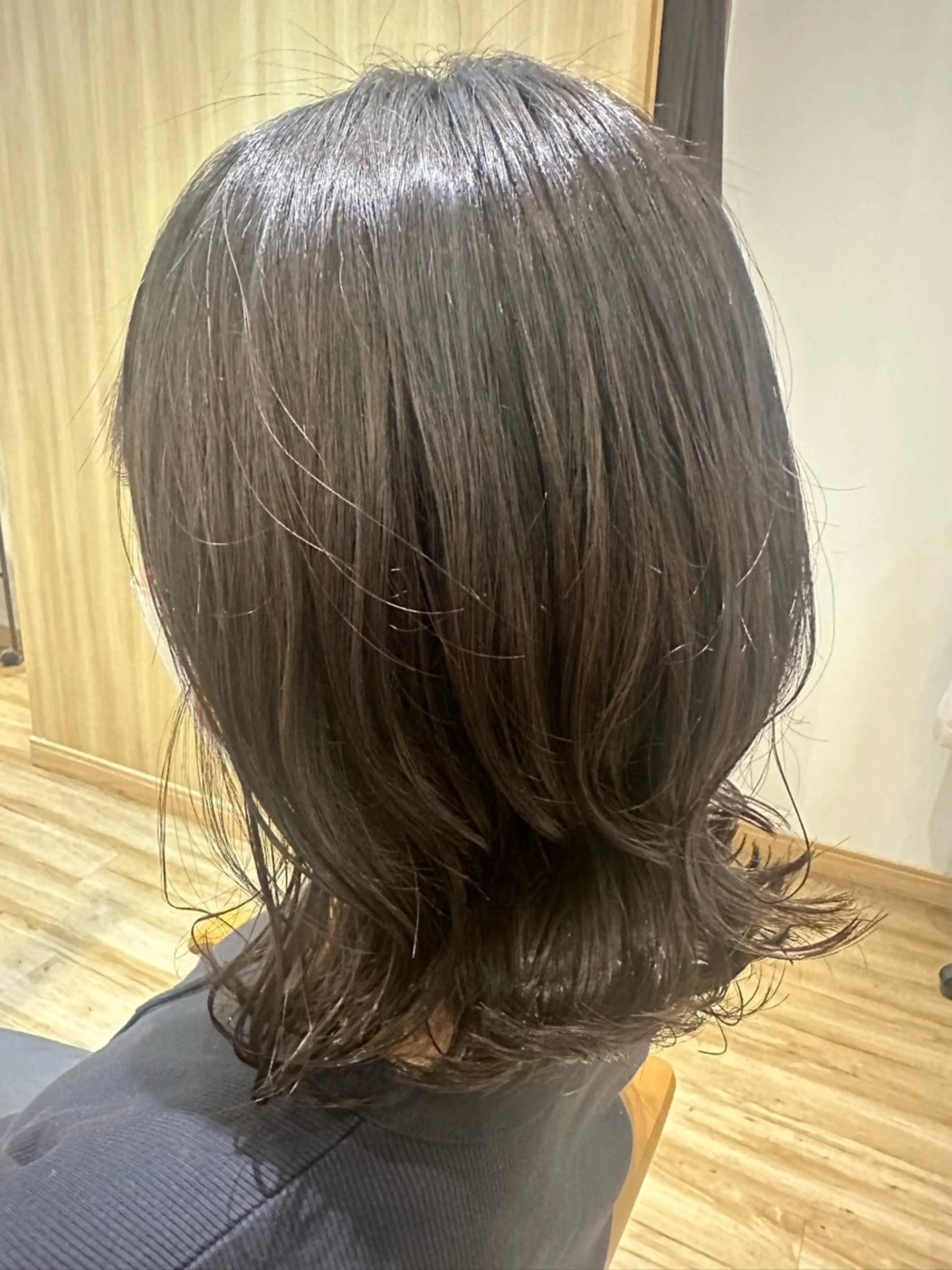 ミディアム パーマ カット パーマ ✨✂️Nori ✂️✨のヘアスタイル