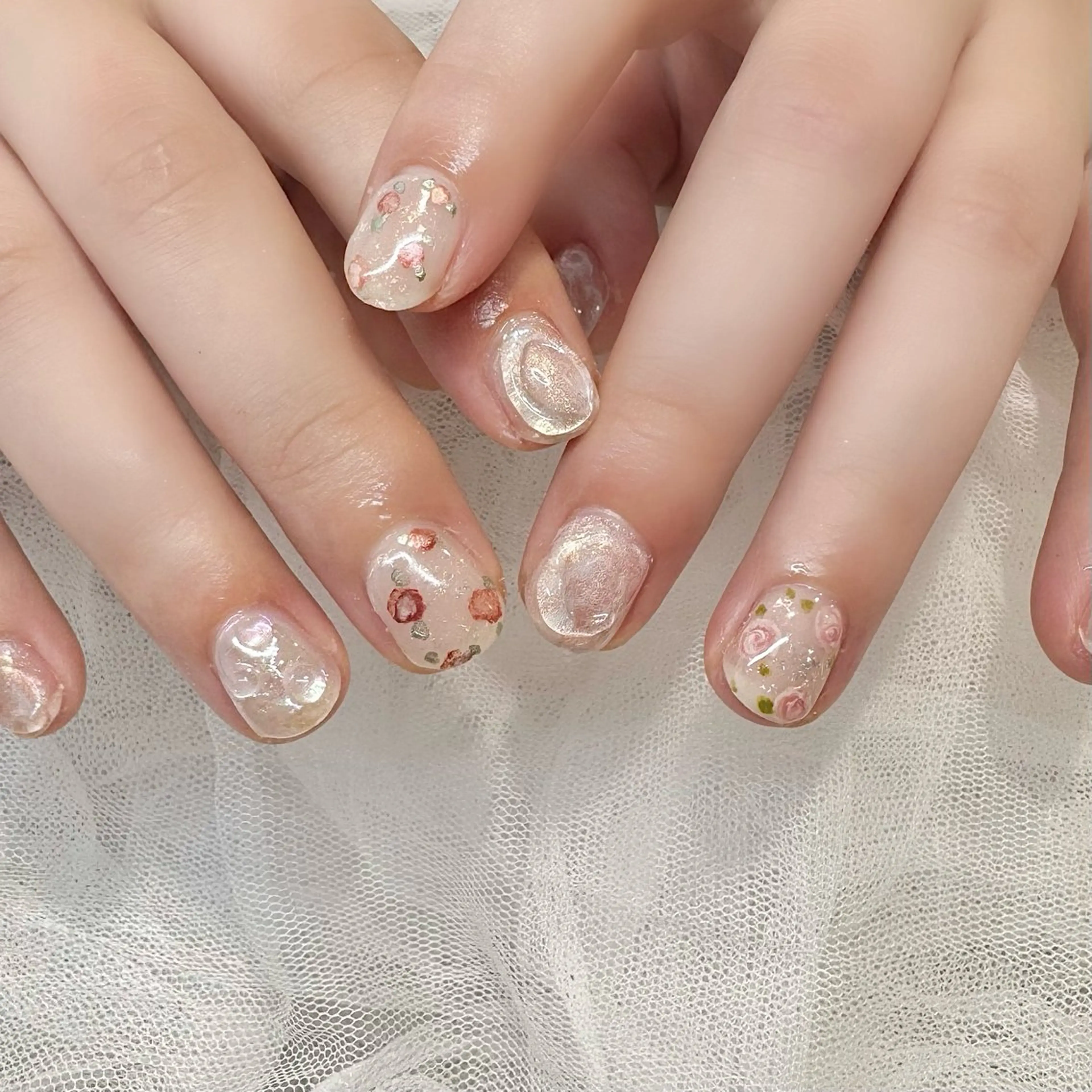 ネイル ハンドネイル 新井 ひなののネイルデザイン