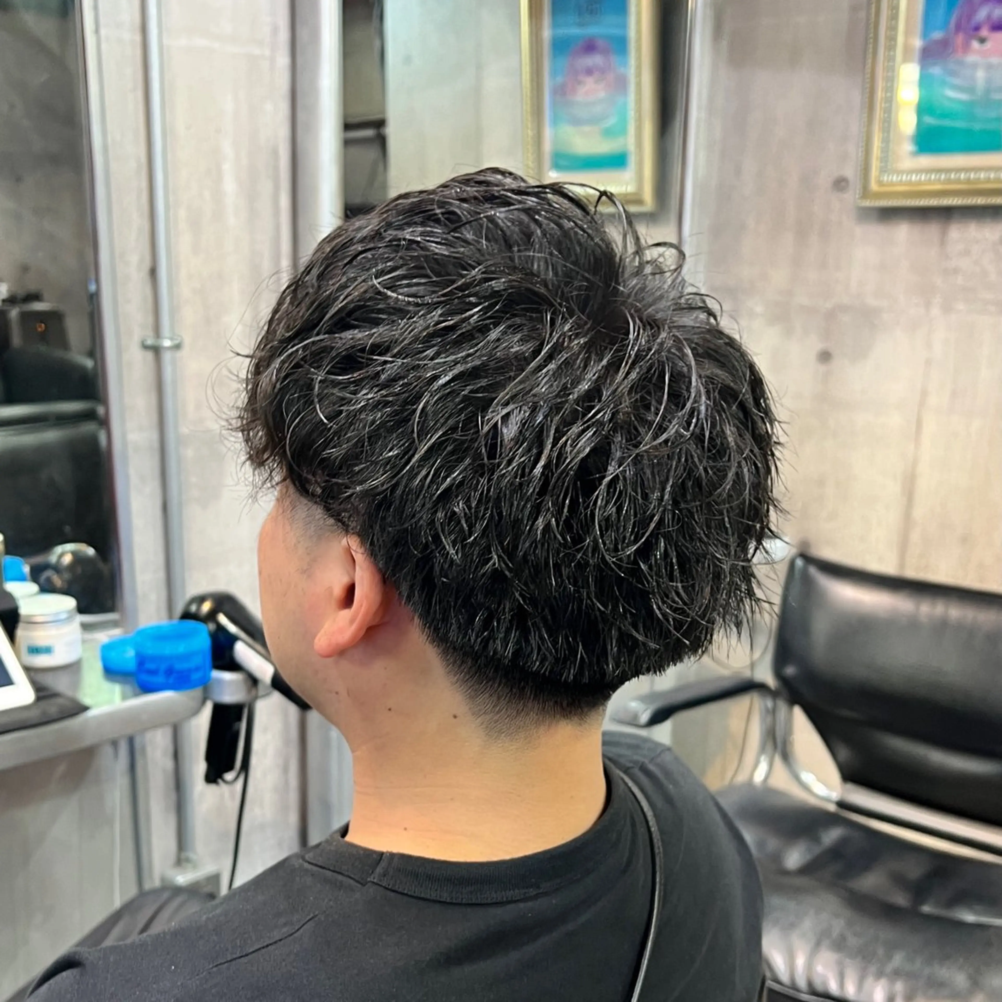 舘岡俊介指名限定メンズカットが得意な美容師が担当するメンズカット、似合わせパーマの写真