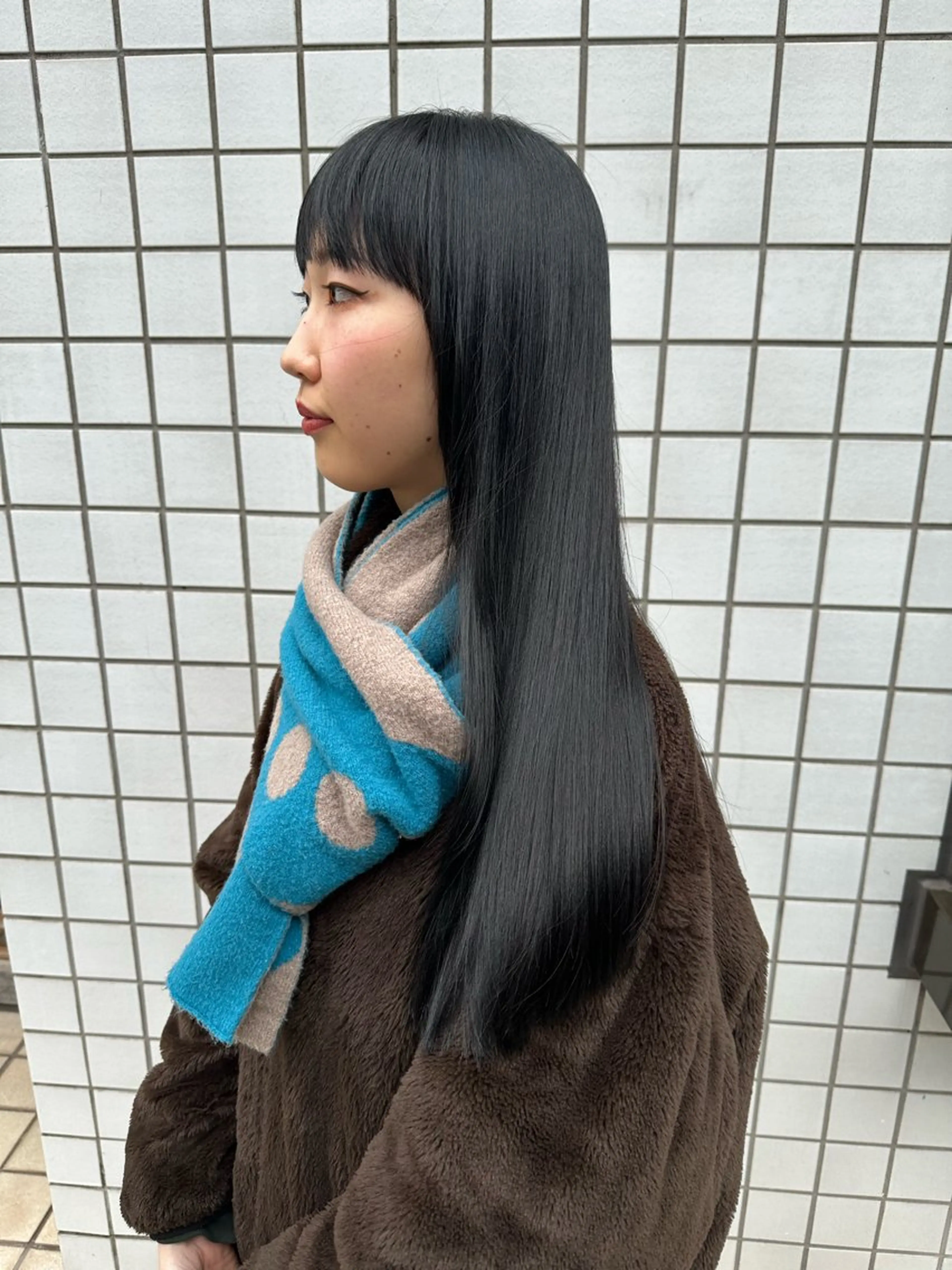 ロング 似合わせカット /パーマ岡本淳平のヘアスタイル